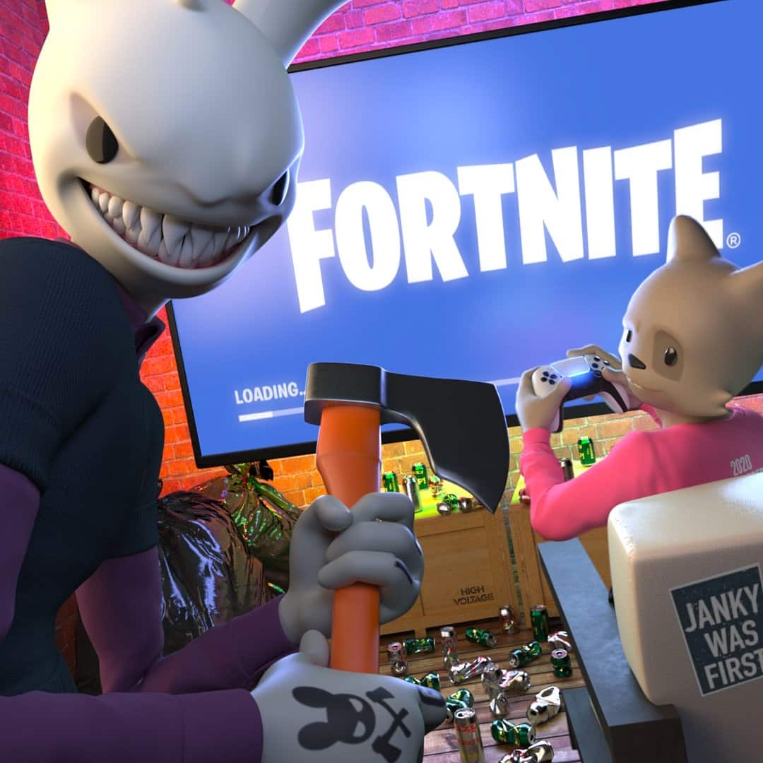 1080x1080 How virtual TikTok star Guggimon became the latest crossover in Fortnite Season 7, Phone