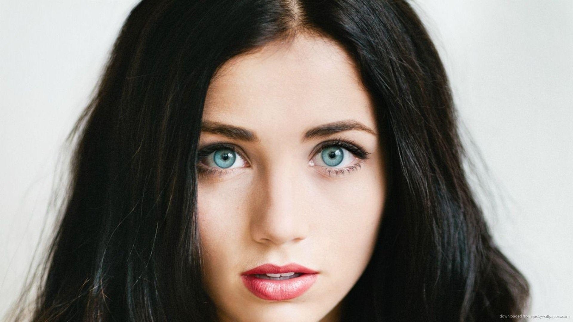 1920x1080 Normal (4:3) Emily Rudd Blue Eyes Desktop Wallpaper, Desktop