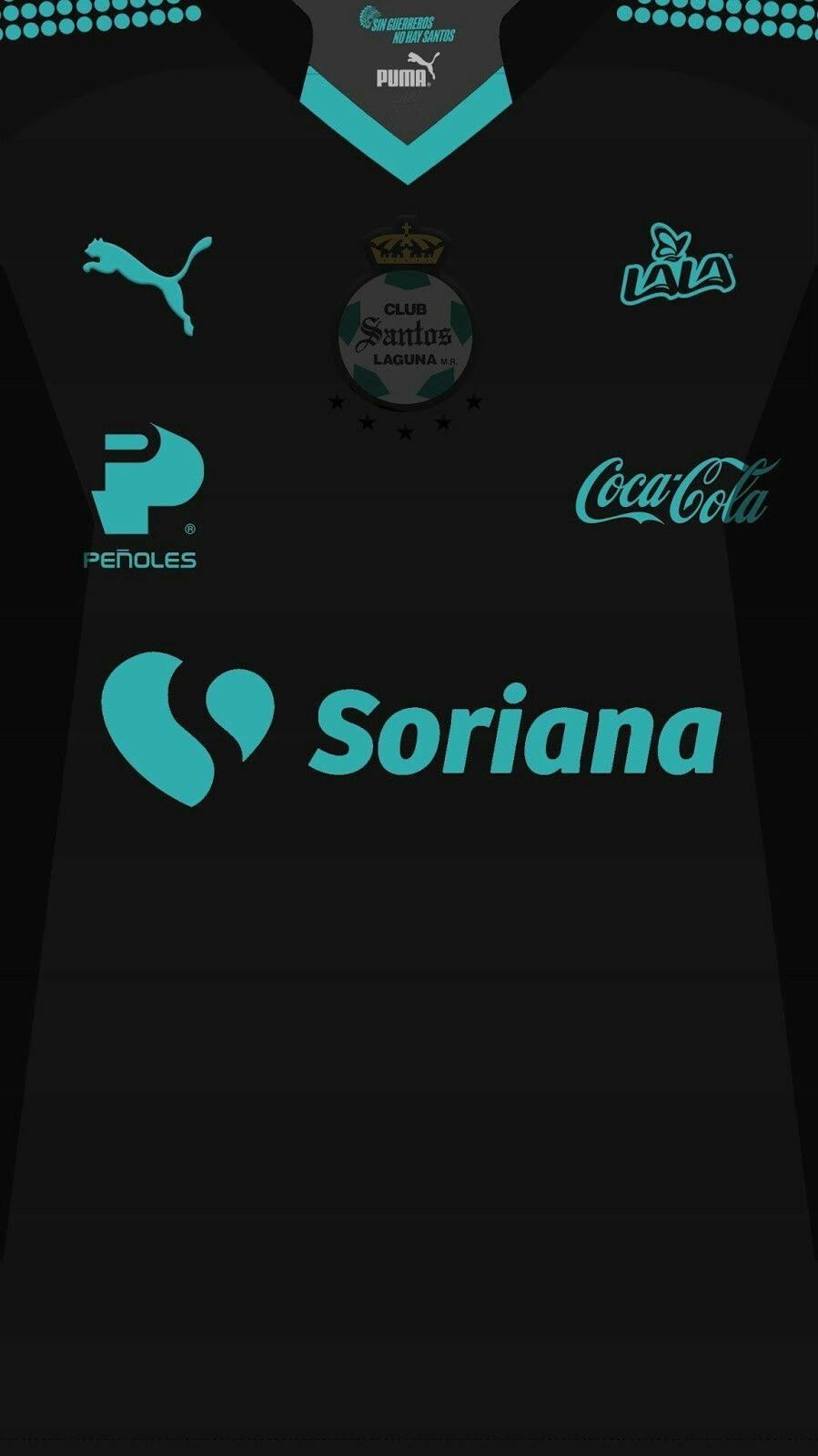 900x1600 Club Santos Laguna 17 18 Kit Away. Soccer Kits. Santos, Phone