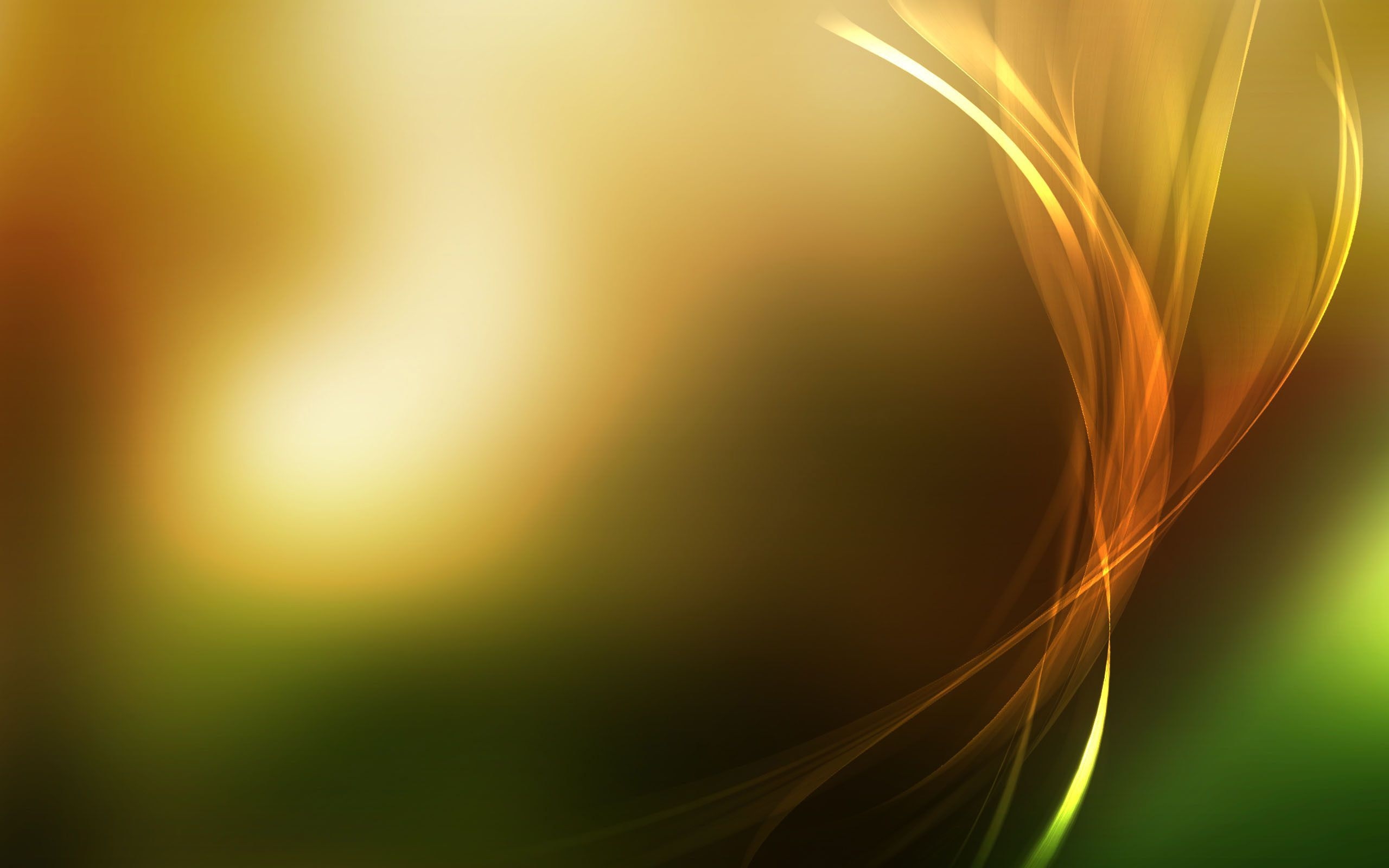 2560x1600 Green Gold Wallpaper HD, Desktop