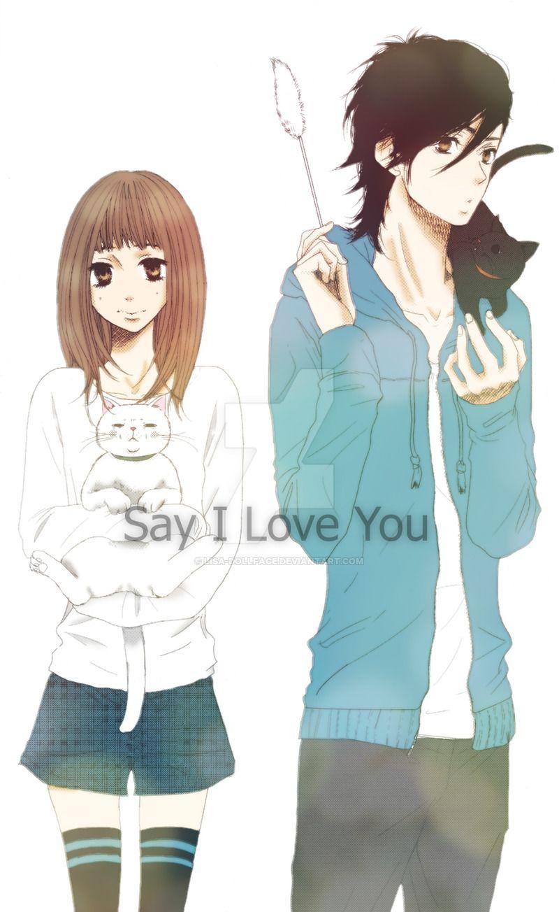 800x1310 Say I Love You Anime, Phone