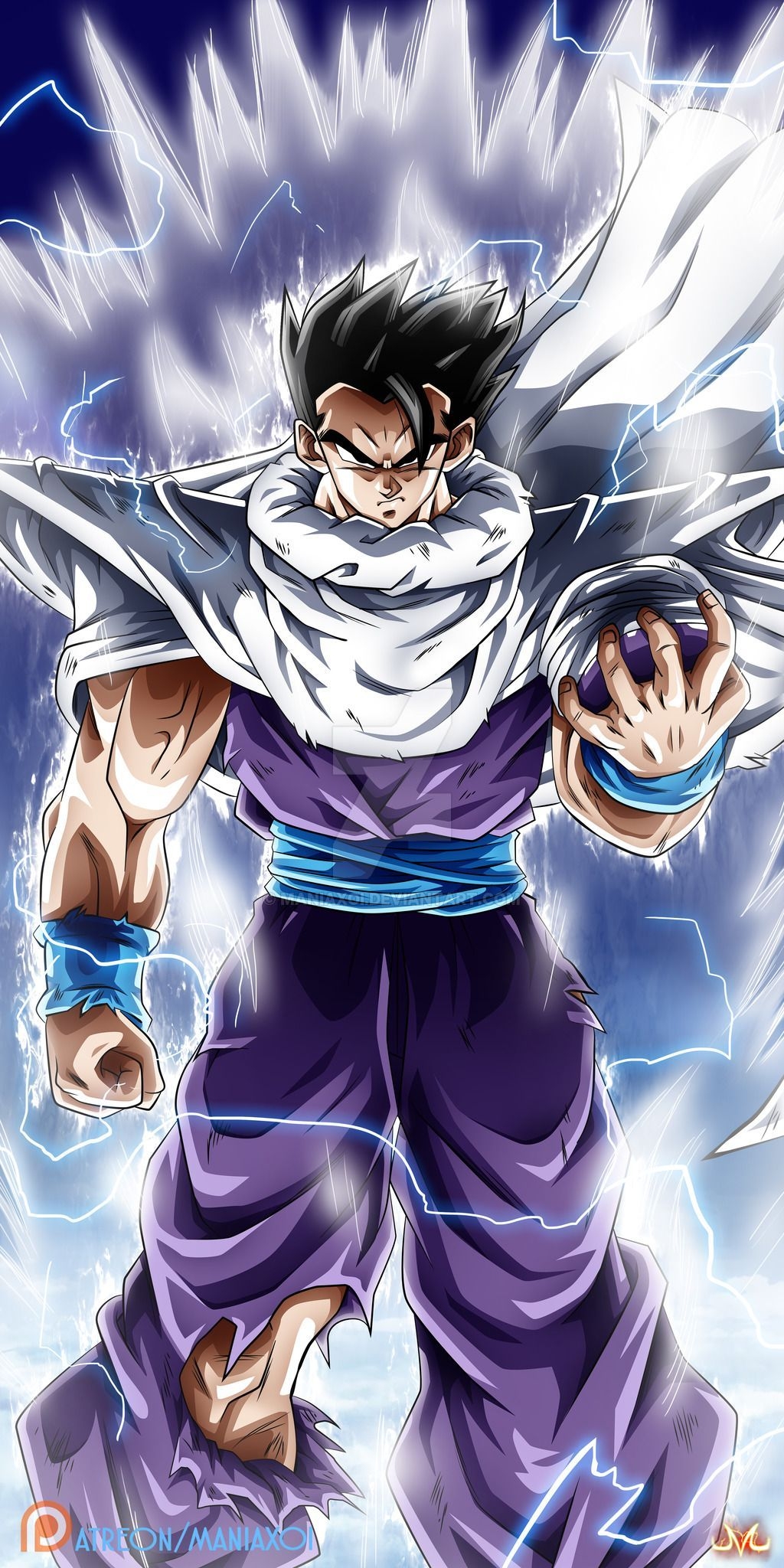 1030x2050 Gohan ideas. dragon ball wallpaper, dragon ball art, anime dragon ball, Phone