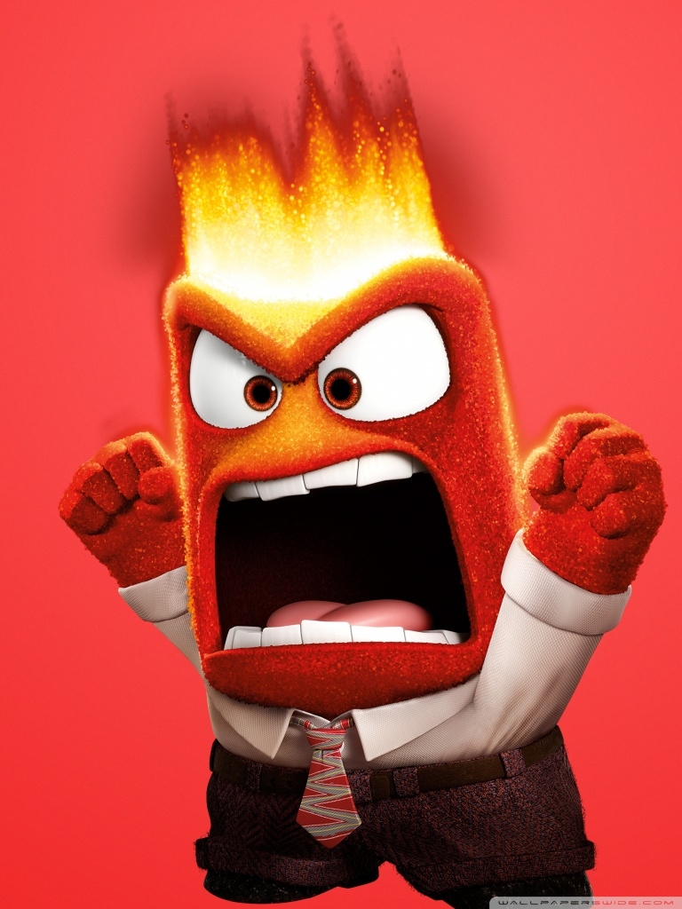 770x1030 Anger, Pixar Ultra HD, Phone