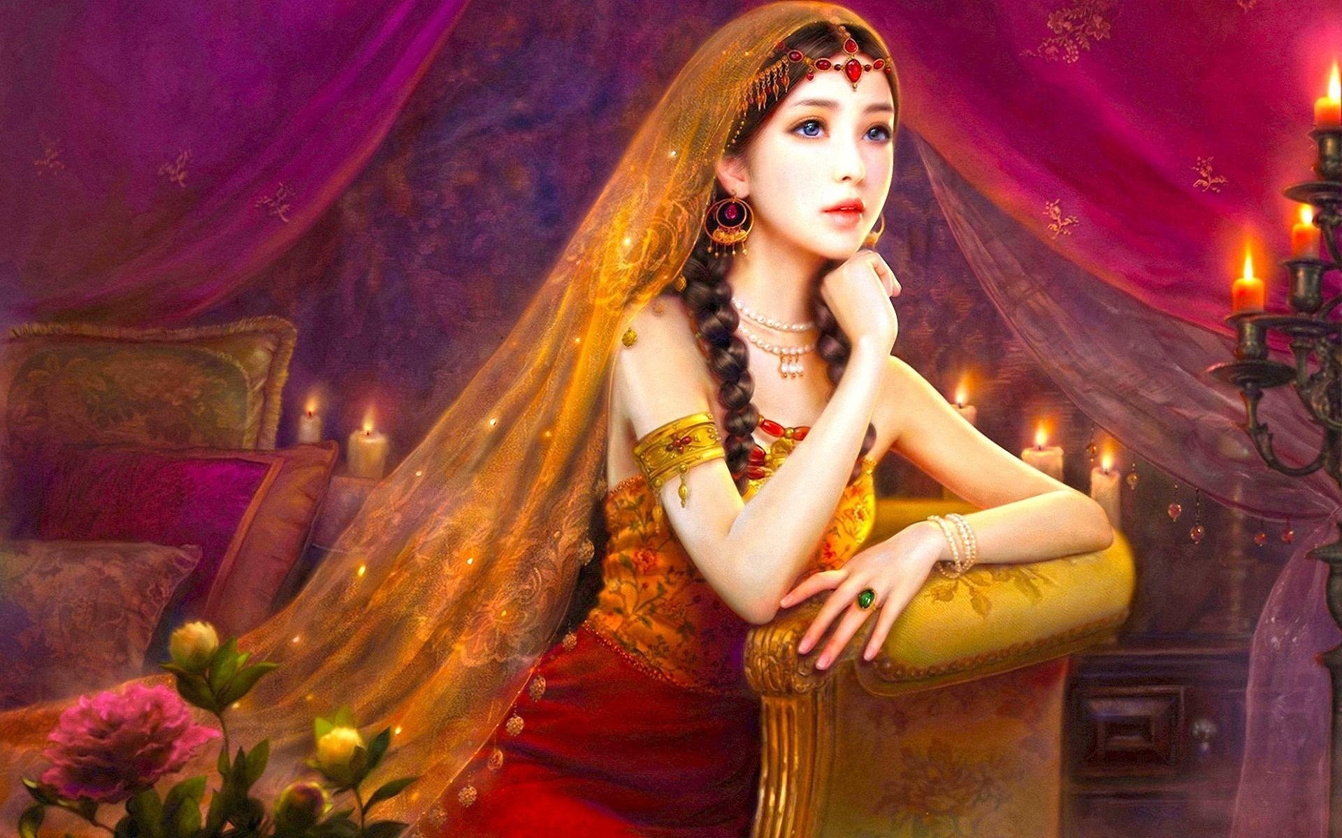 1920x1200 Fantasy Princess Wallpaper, Desktop