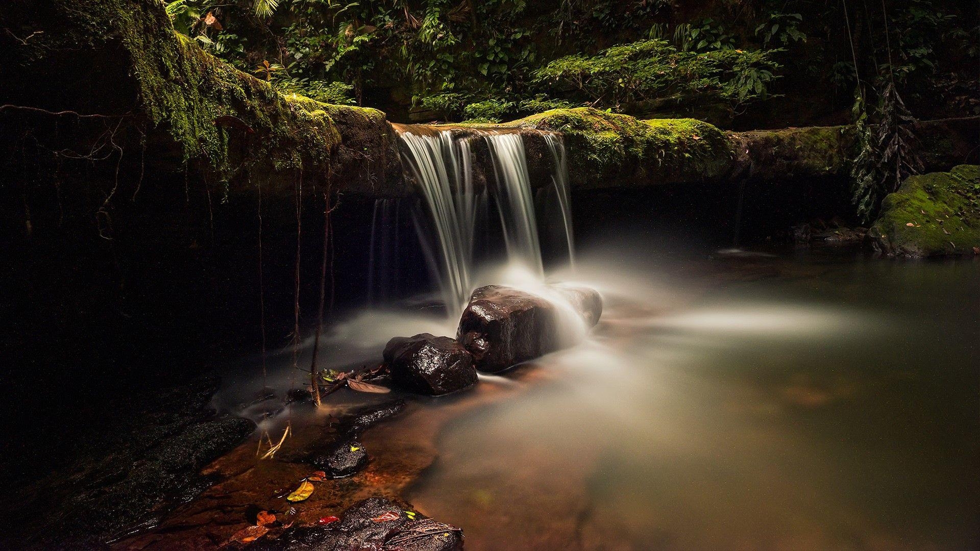 1920x1080 Teraja Falls, Labi Road, Brunei. Windows 10 SpotLight Image, Desktop