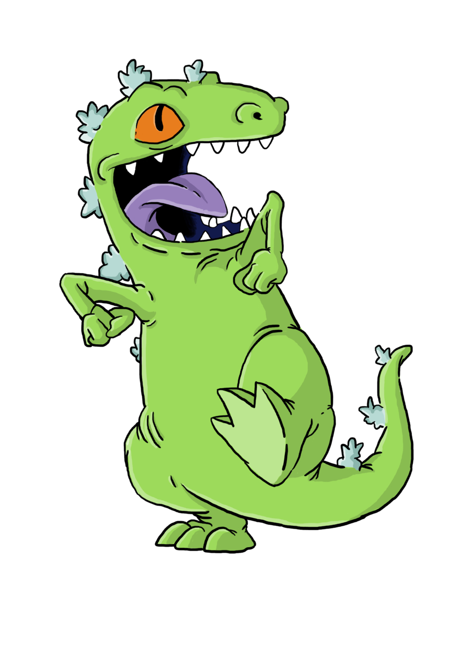 900x1280 Reptar by shaunHUNTER. Tatuajes de dibujos animados, Caricaturas, Phone