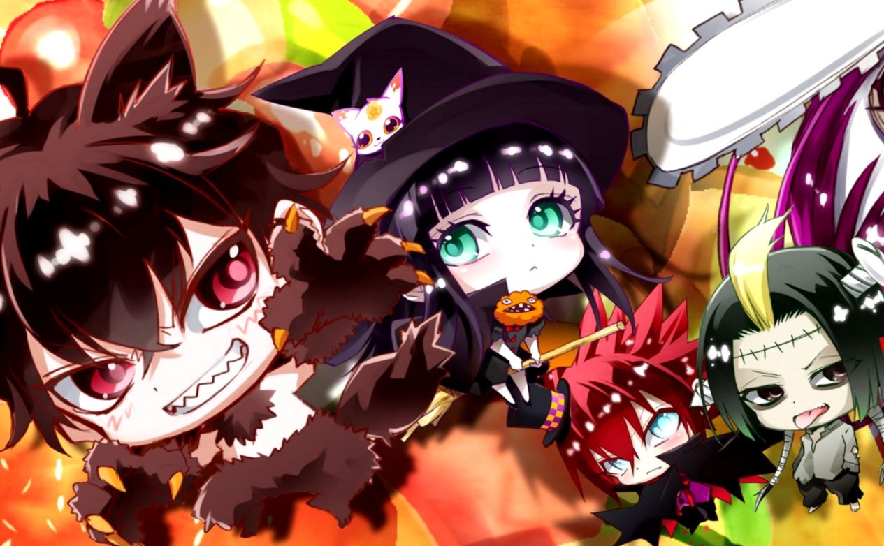 1270x790 Halloween Anime Pics, Desktop