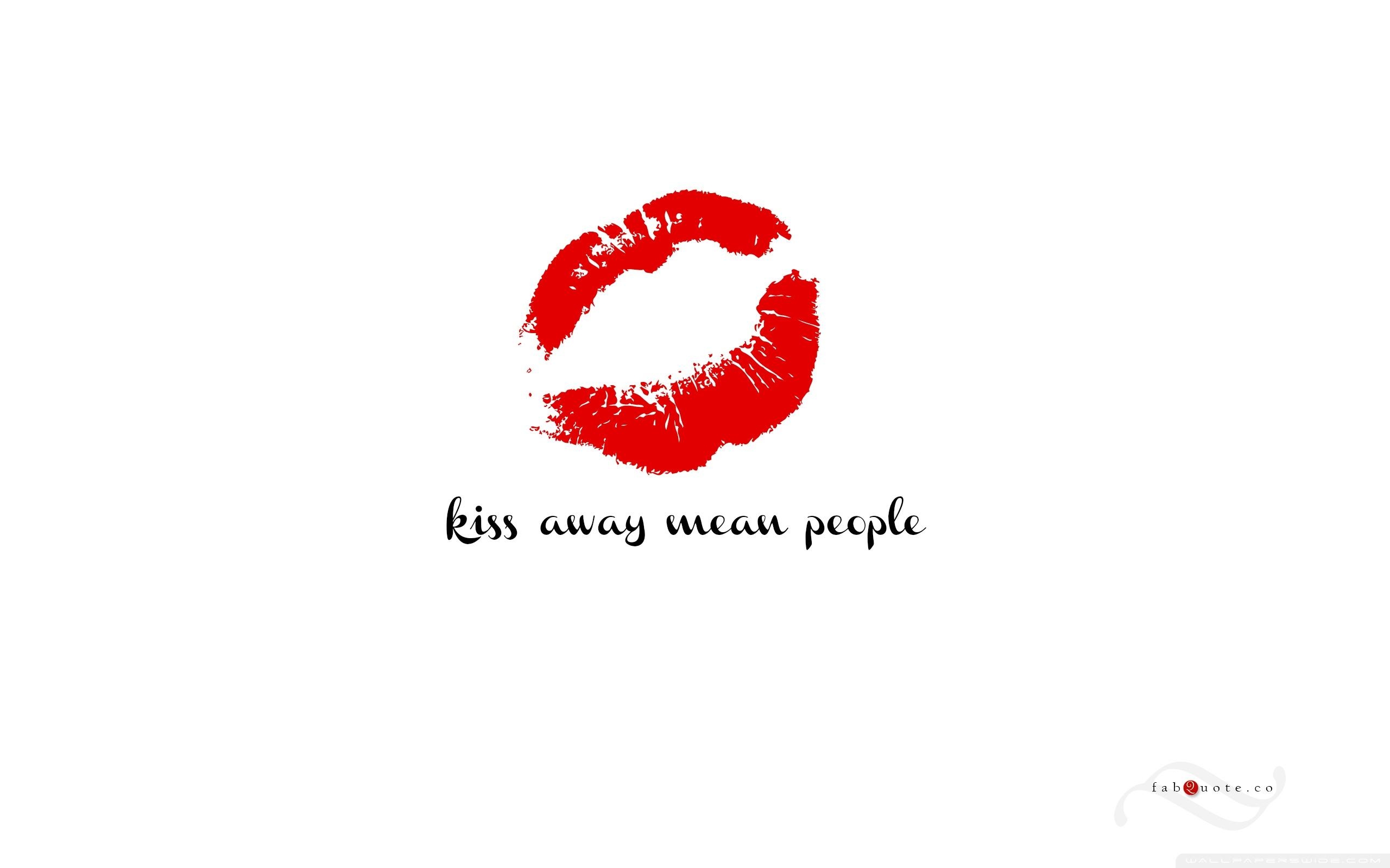 2560x1600 Kiss Away Mean People ❤ 4K HD Desktop Wallpaper for 4K Ultra HD TV, Desktop