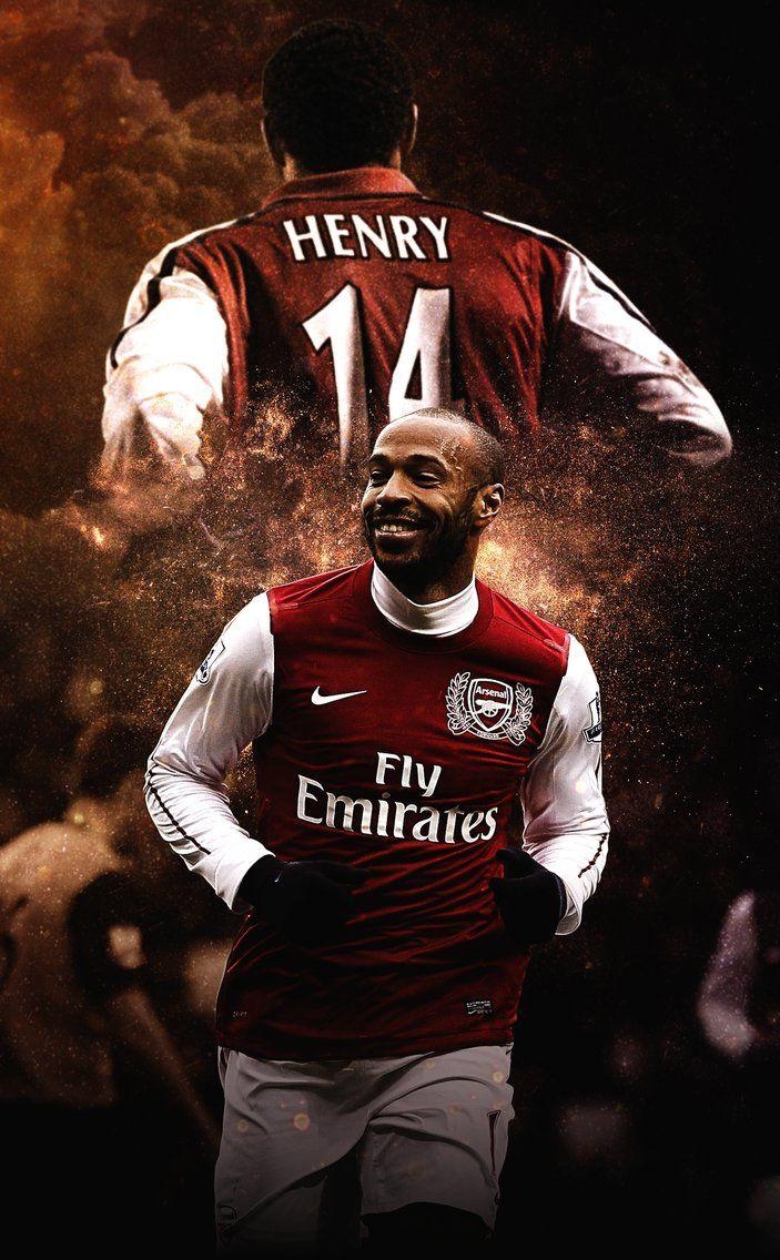 710x1140 Thierry Henry mobile wallpaper, Phone