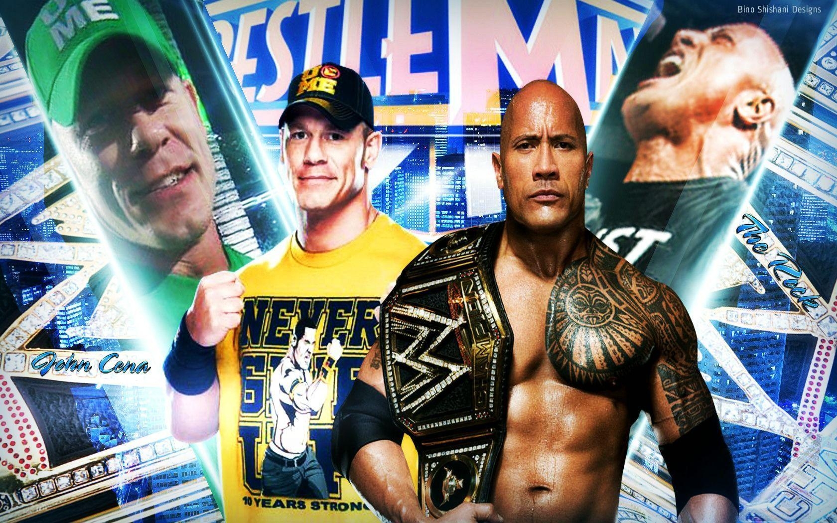 1680x1050 wwe wrestlemania wallpaper, Desktop