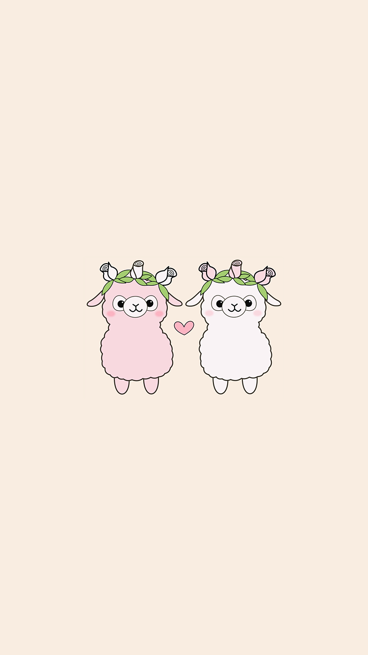 750x1340 Cute Llama Wallpaper , Download 4K Wallpaper For Free, Phone