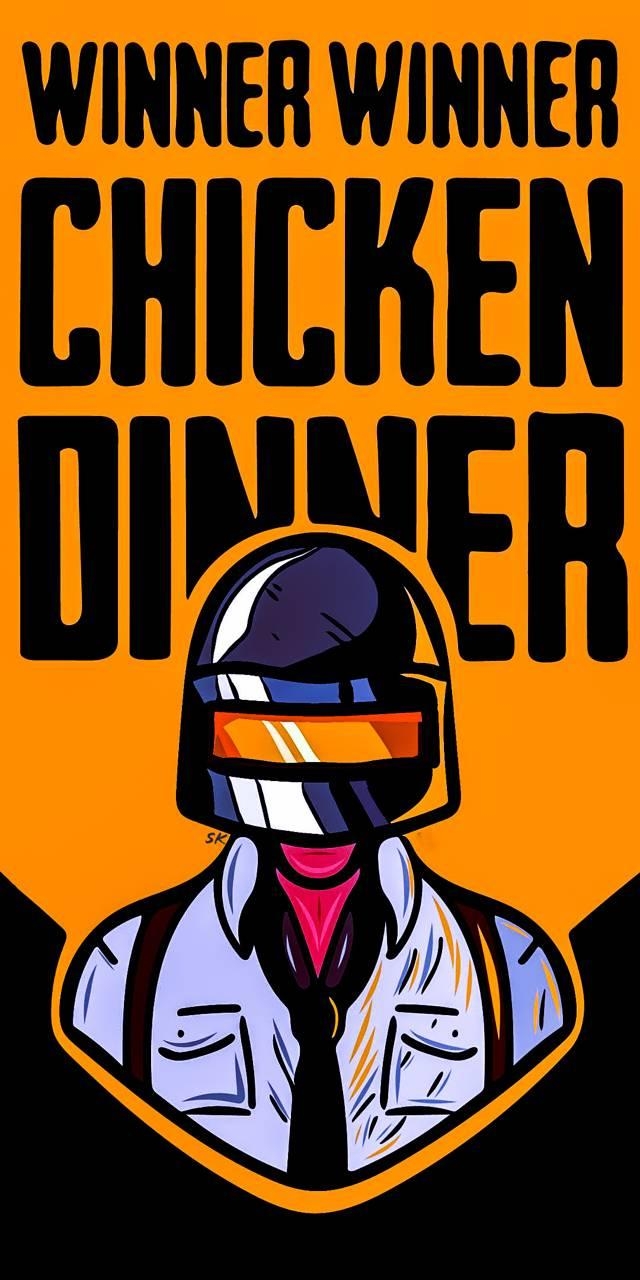 640x1280 pubg chicken dinner Wallpaper, Phone