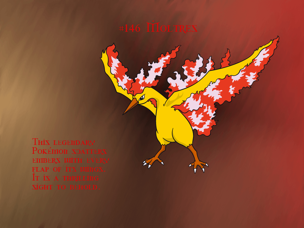 1030x770 Moltres GIMP Wallpaper By Queen Articuno, Desktop