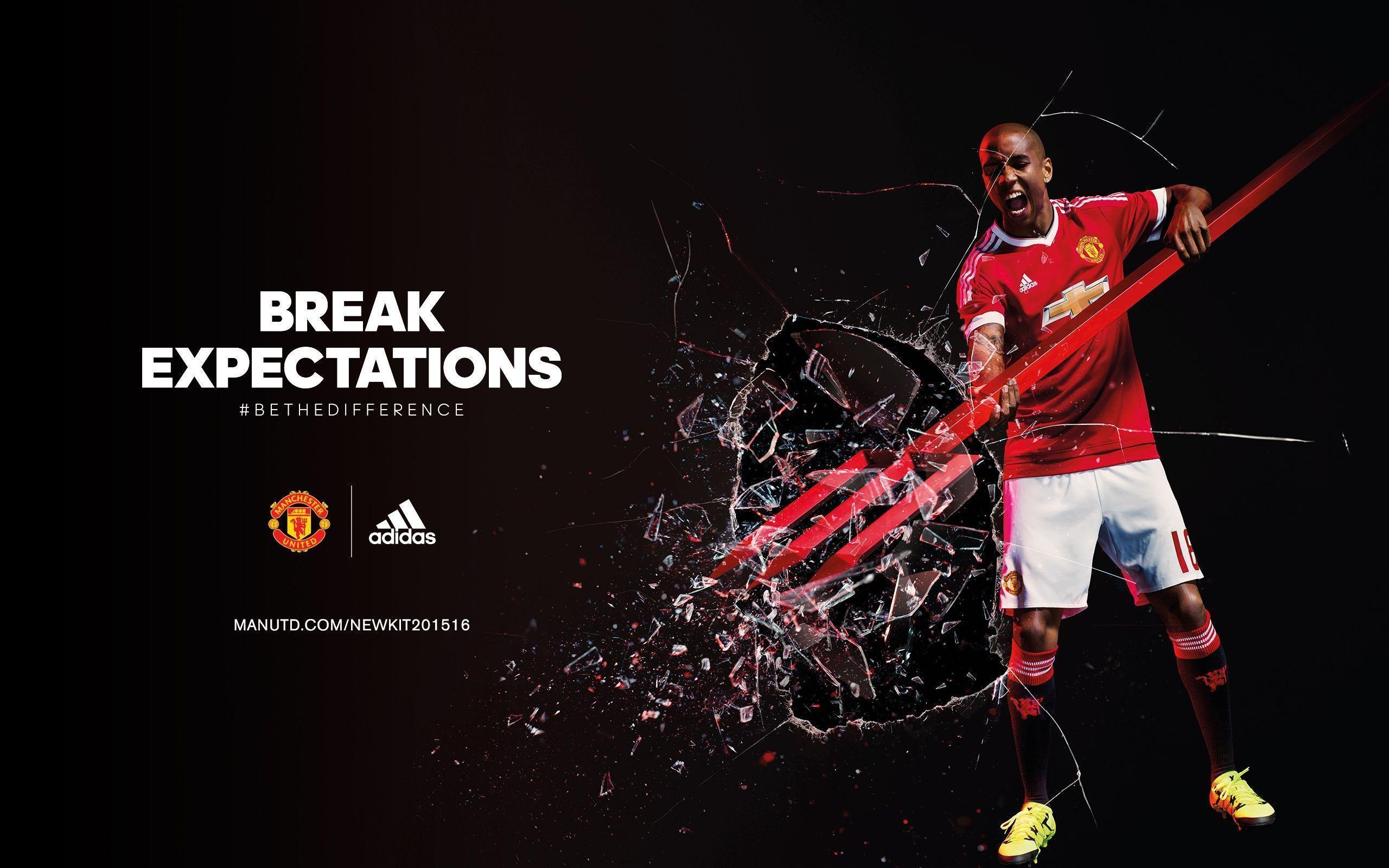 2560x1600 Manchester United new kit wallpaper: Ashley Young. Manchester, Desktop