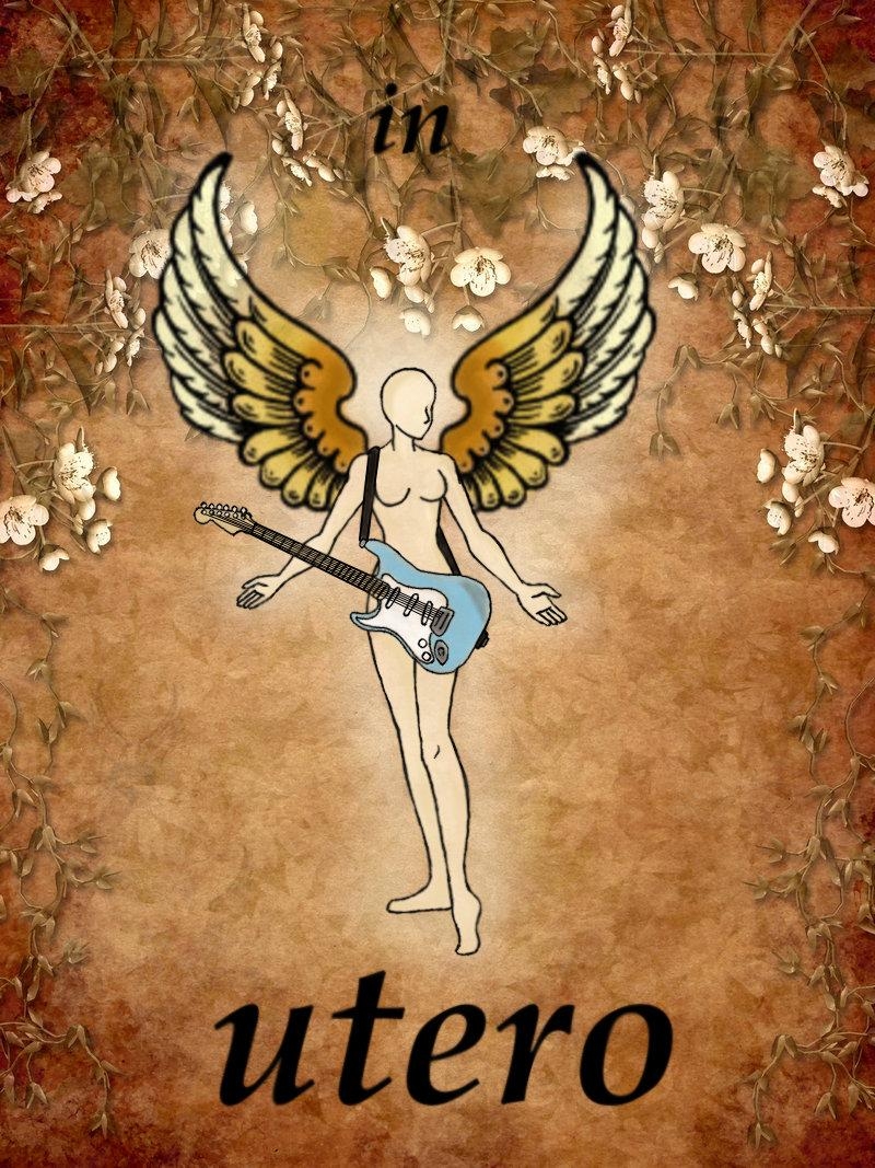 800x1070 Daftar Nirvana Wallpaper In Utero, Phone