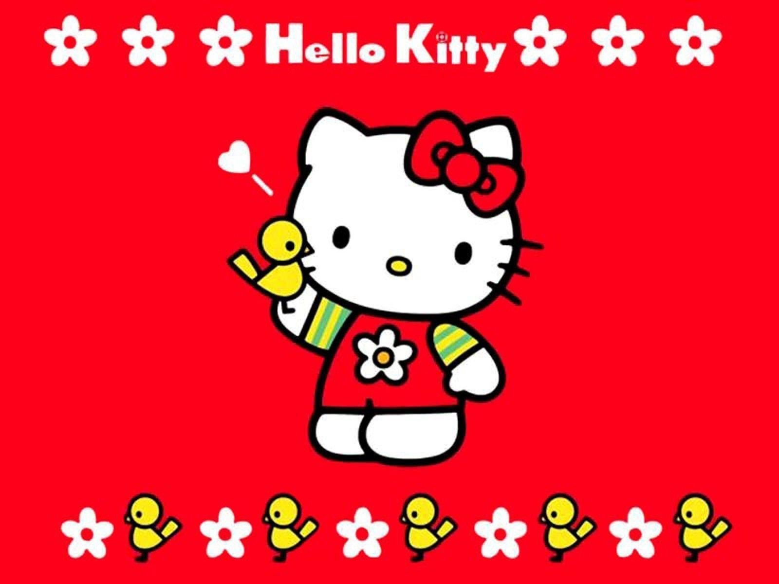 1600x1200 Hello Kitty In For Your HD Wallpaper 1920×1080 Resolution, HQ, Desktop