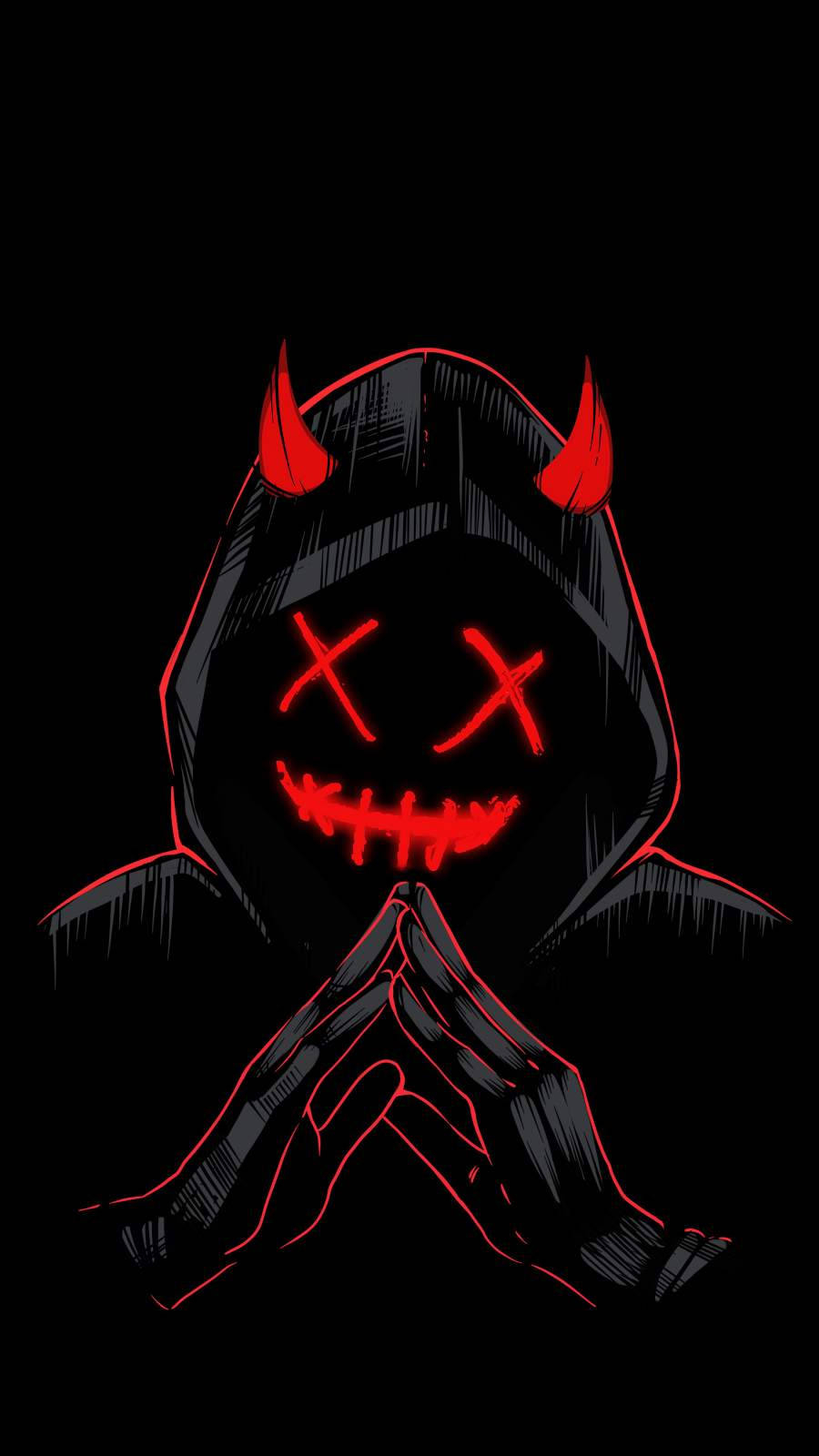 900x1600 Download Cool Devil Hacker Wallpaper, Phone