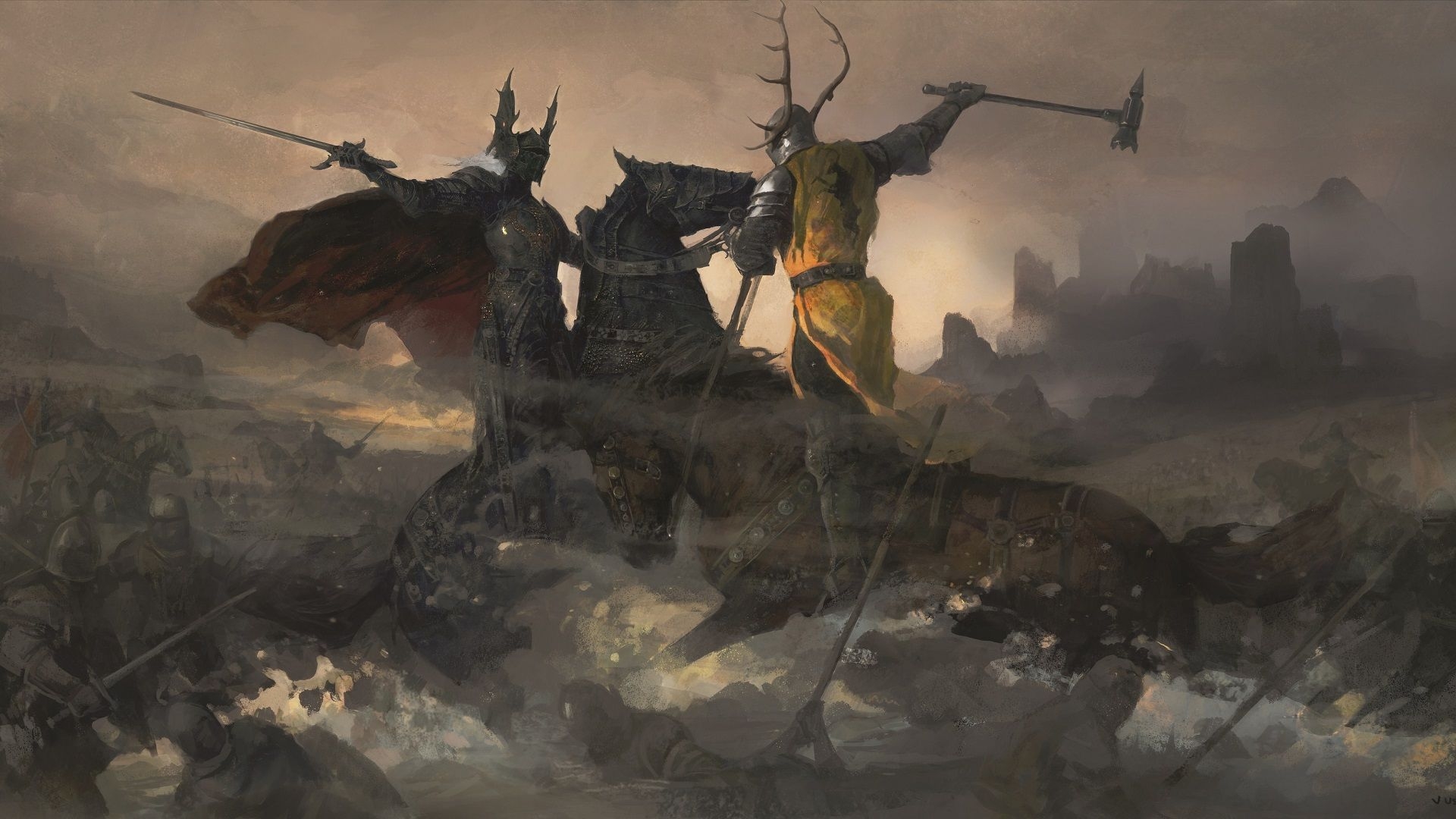 1920x1080 Game of Thrones House Baratheon vs House Targaryen. Fire art, Asoiaf art, A song of ice and fire, Desktop