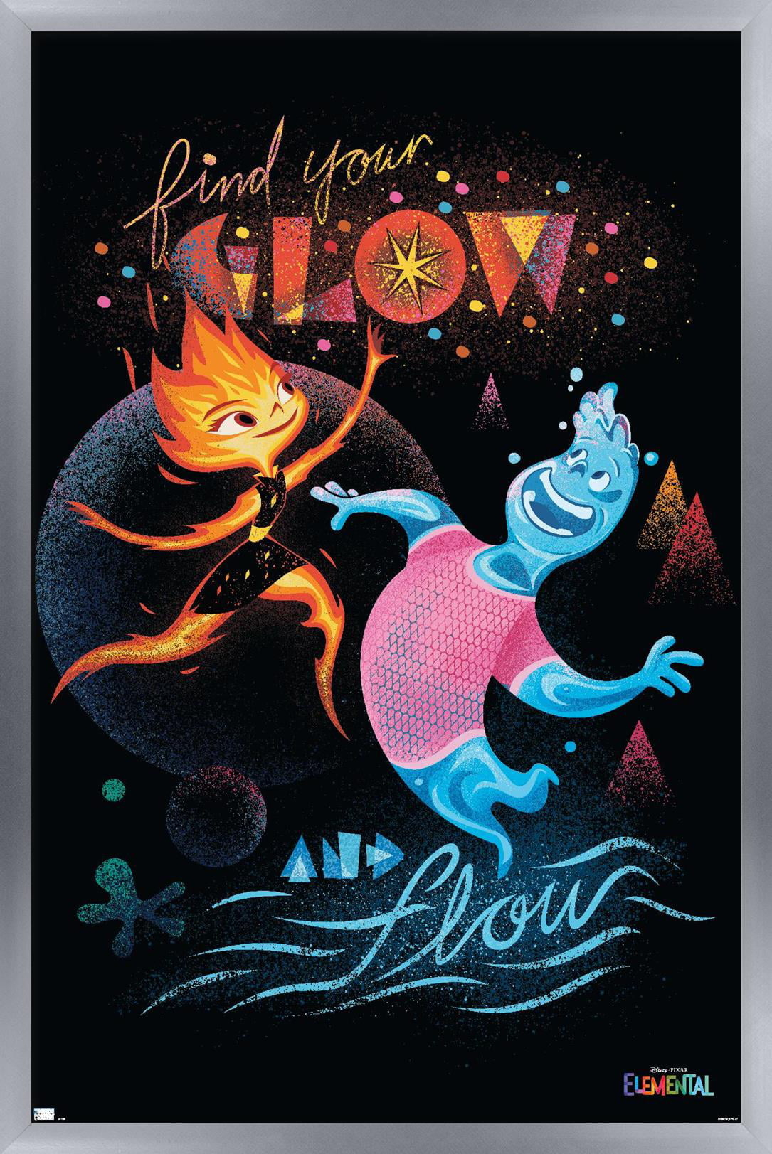 1090x1630 Disney Pixar Elemental Your Glow Wall Poster, 14.725 x 22.375, Phone