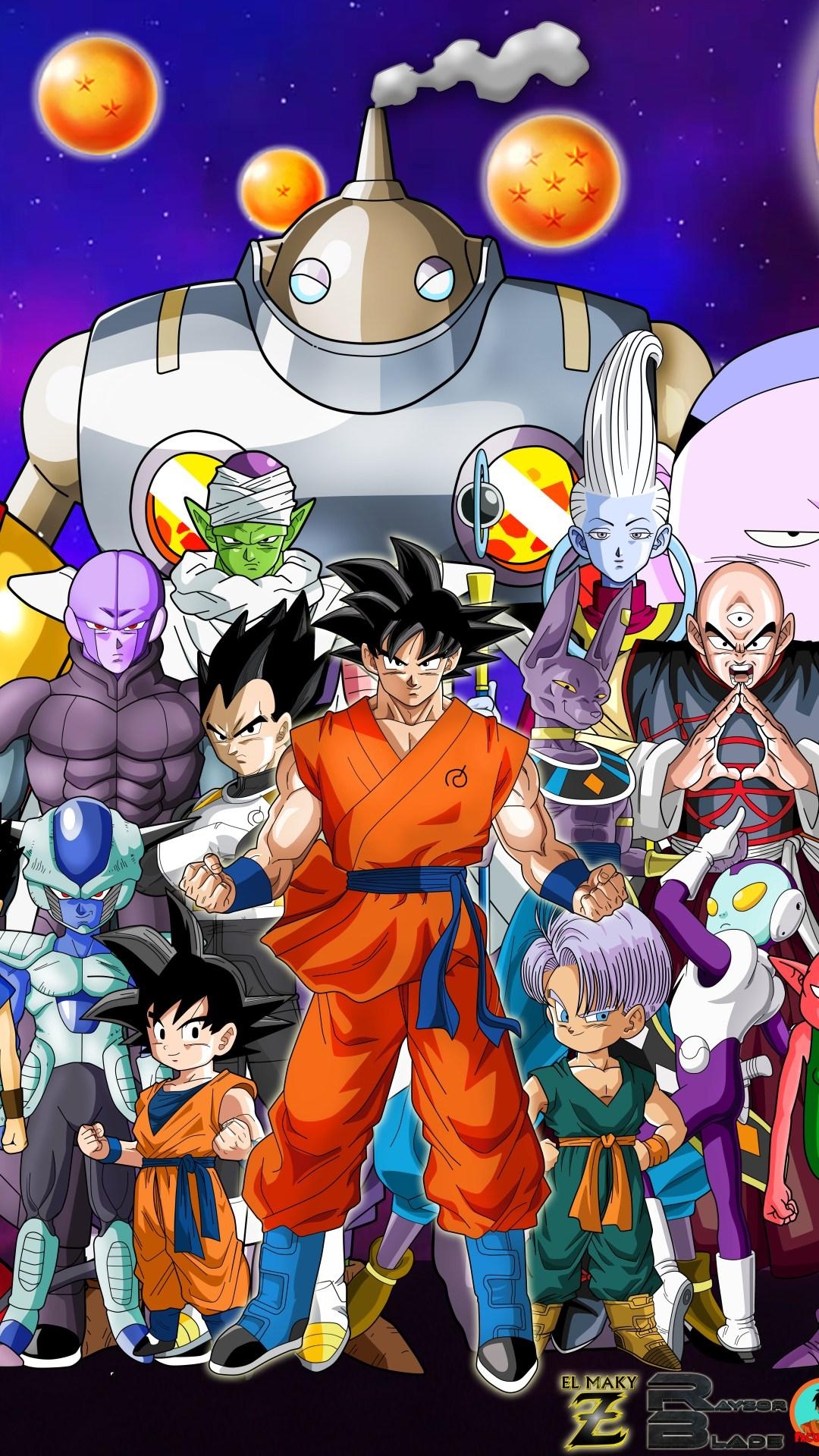 1080x1920 Dragon Ball Z Live Wallpaper iPhone, Download Wallpaper, Phone