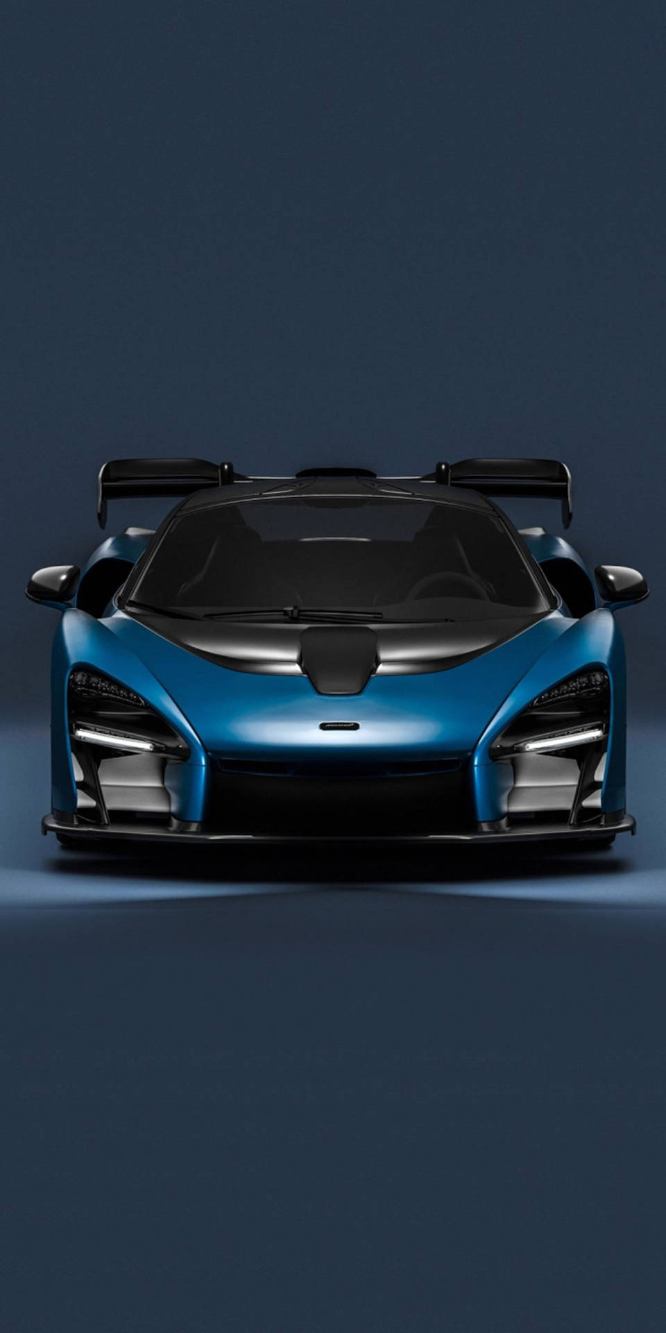 960x1920 Download Stunning Metallic Blue Senna McLaren iPhone Wallpaper, Phone