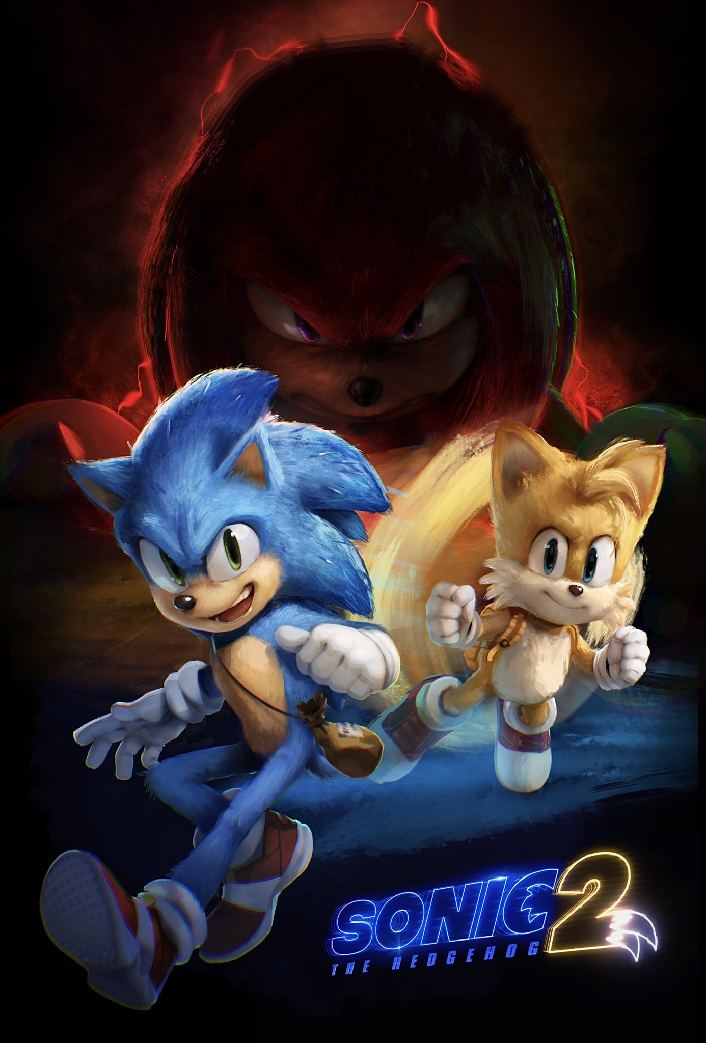 1390x2050 Tyson Hesse's Sonic 2 movie poster. Sonic the Hedgehog (2020 Film), Phone