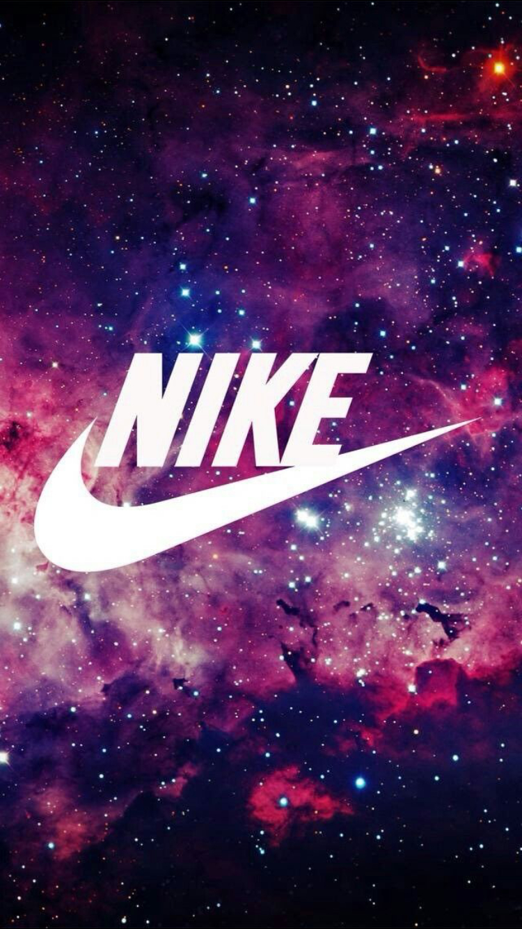 750x1340 Nike Logo Wallpaper Neon, Phone