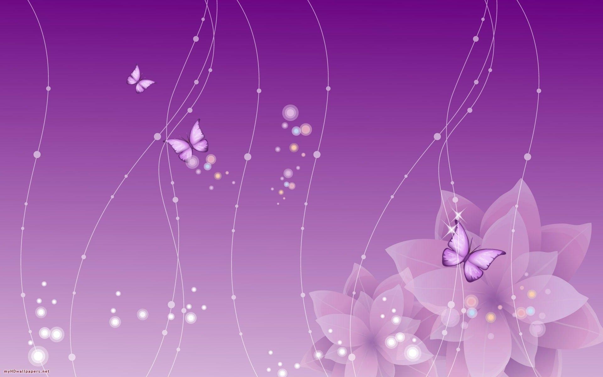 1920x1200 Beautiful Purple Butterfly Wallpaper, Desktop