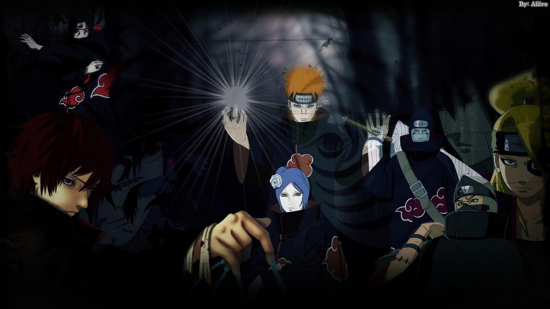 1920x1080 Naruto Shippuden Akatsuki HD Wallpaper, Desktop