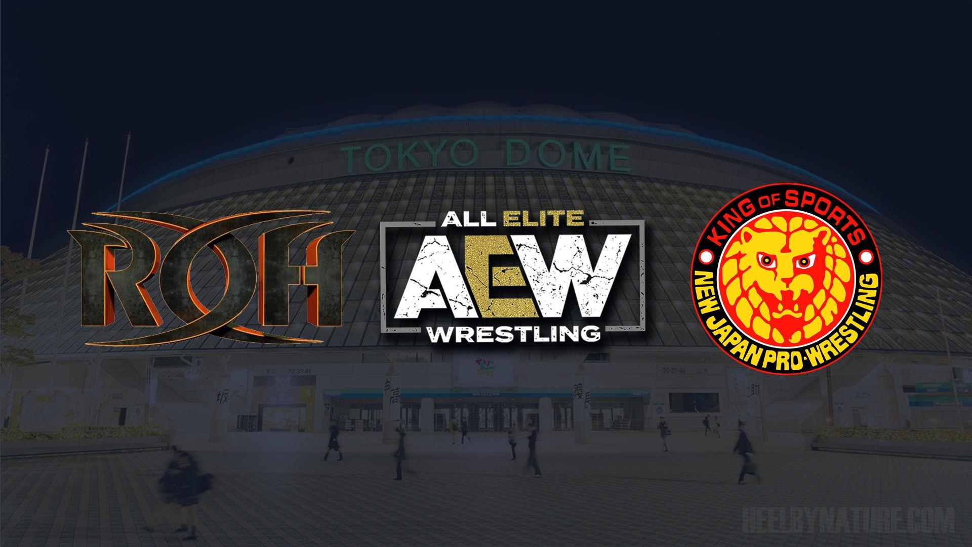 1920x1080 All Elite Wrestling, New Japan Pro Wrestling, and Ring Of, Desktop