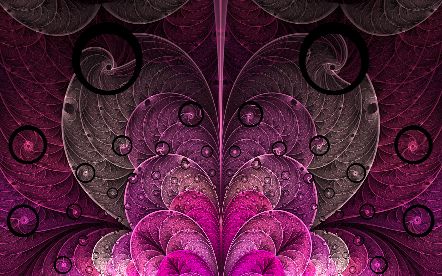 1680x1050 Group of Purple Twitter Hearts Wallpaper, Desktop