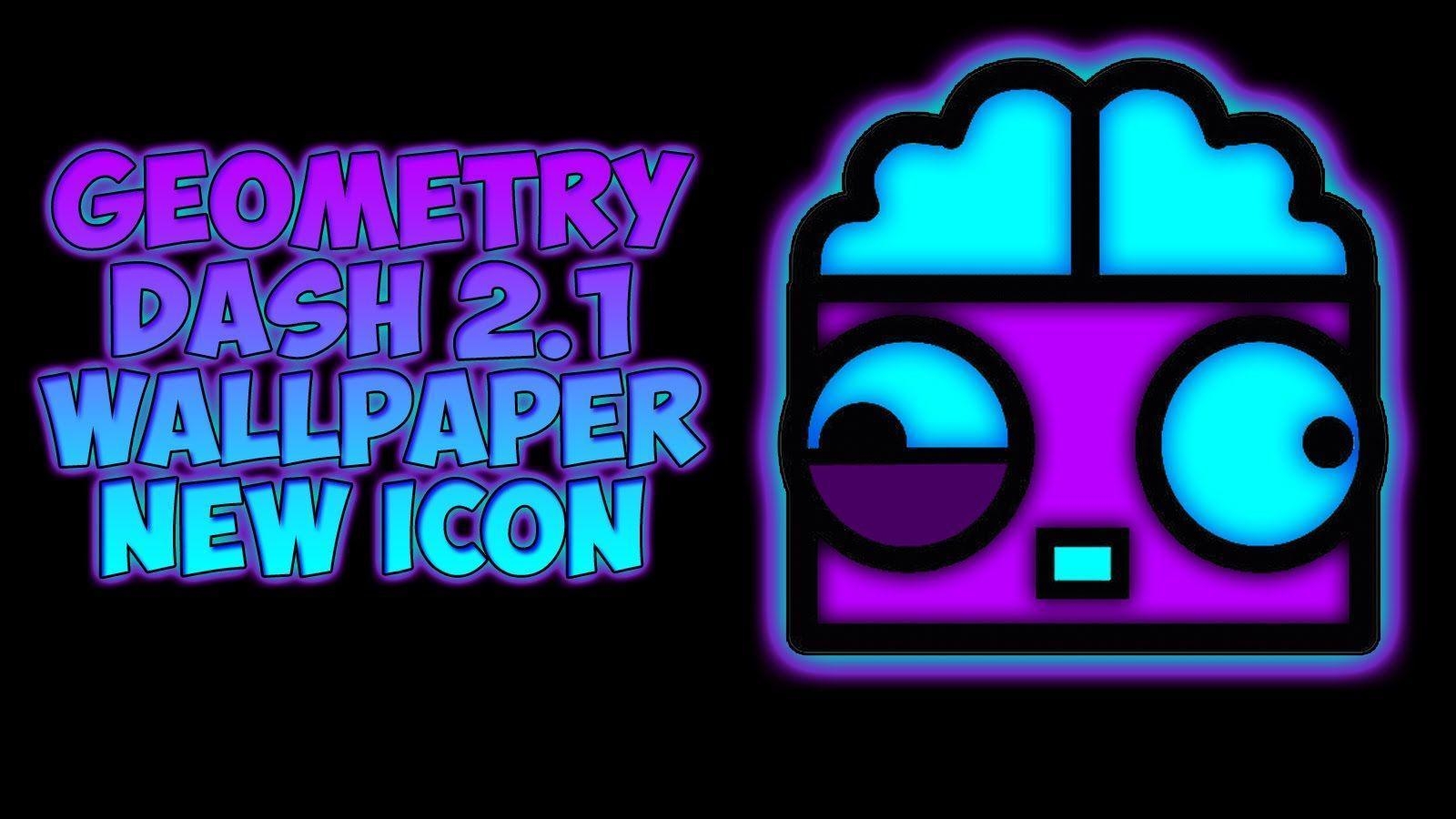 1600x900 Geometry Dash 2.1 New Icon Wallpaper 7w7, Desktop