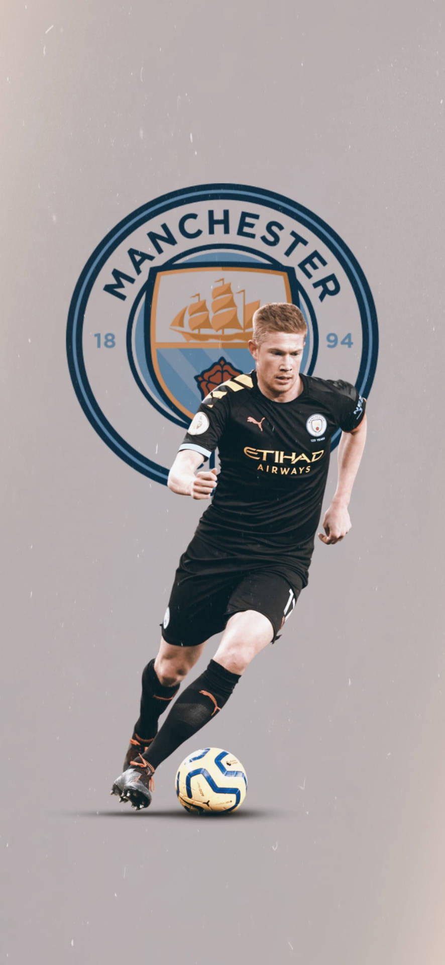 890x1920 Download Kevin De Bruyne Manchester City Football Wallpaper, Phone