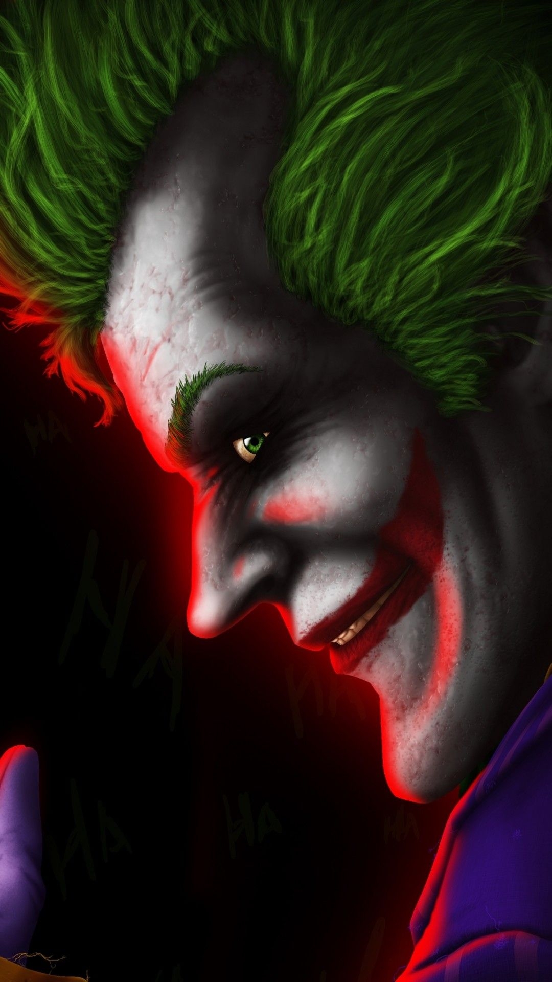 1080x1920 iPhone Joker 3D Wallpaper HD Download, Phone