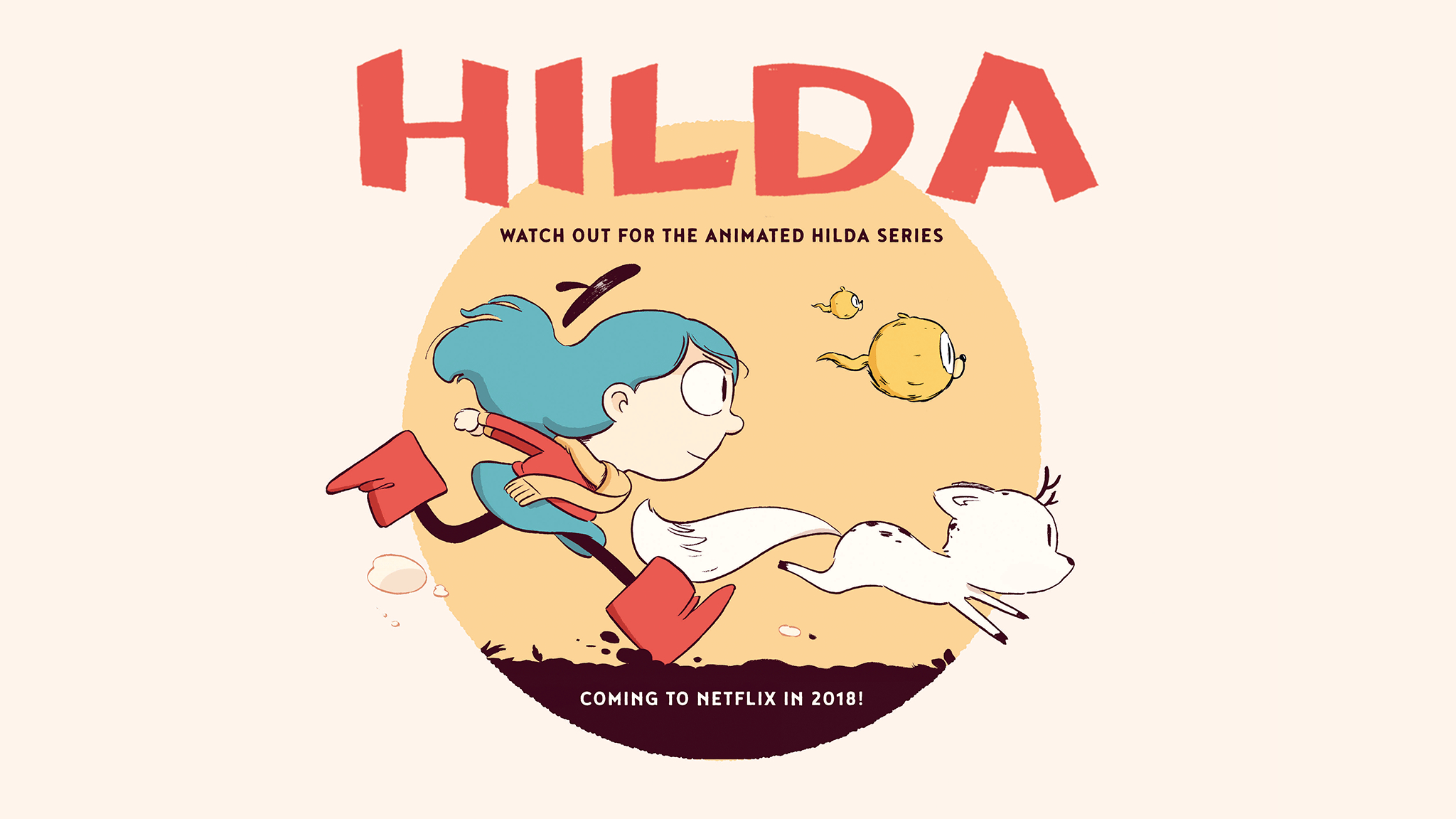 2050x1160 Nobrow Press. Hilda is coming to Netflix!!, Desktop