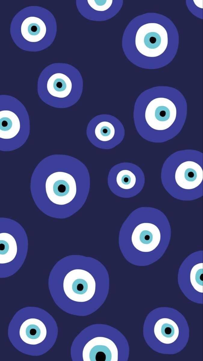 680x1200 Evil Eye Wallpaper, Phone