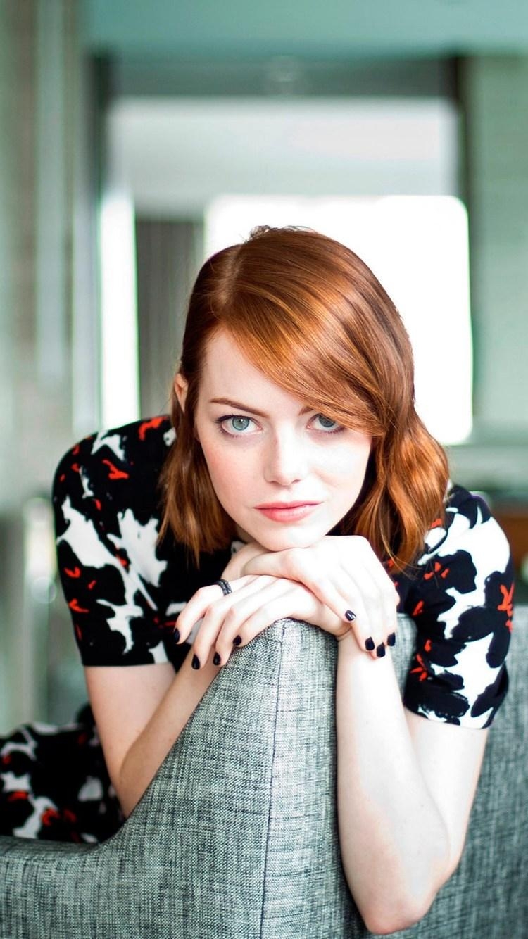 750x1340 Emma Stone iPhone iPhone 6S, iPhone 7 HD 4k Wallpaper, Phone