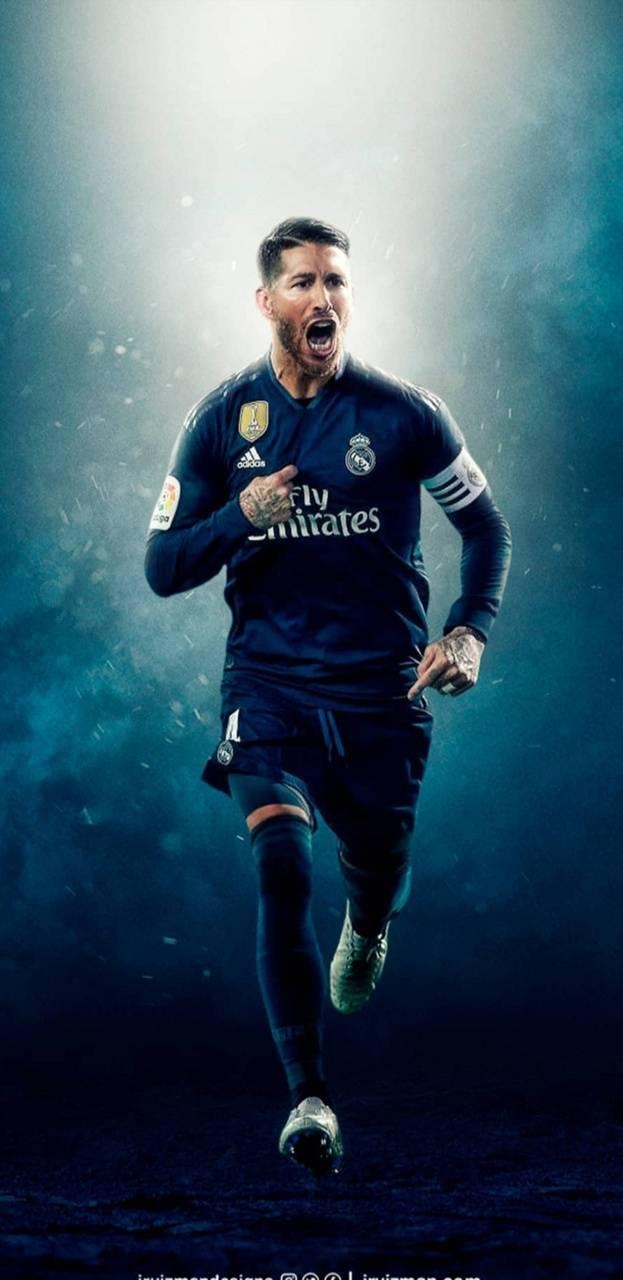 630x1280 Sergio Ramos wallpaper, Phone