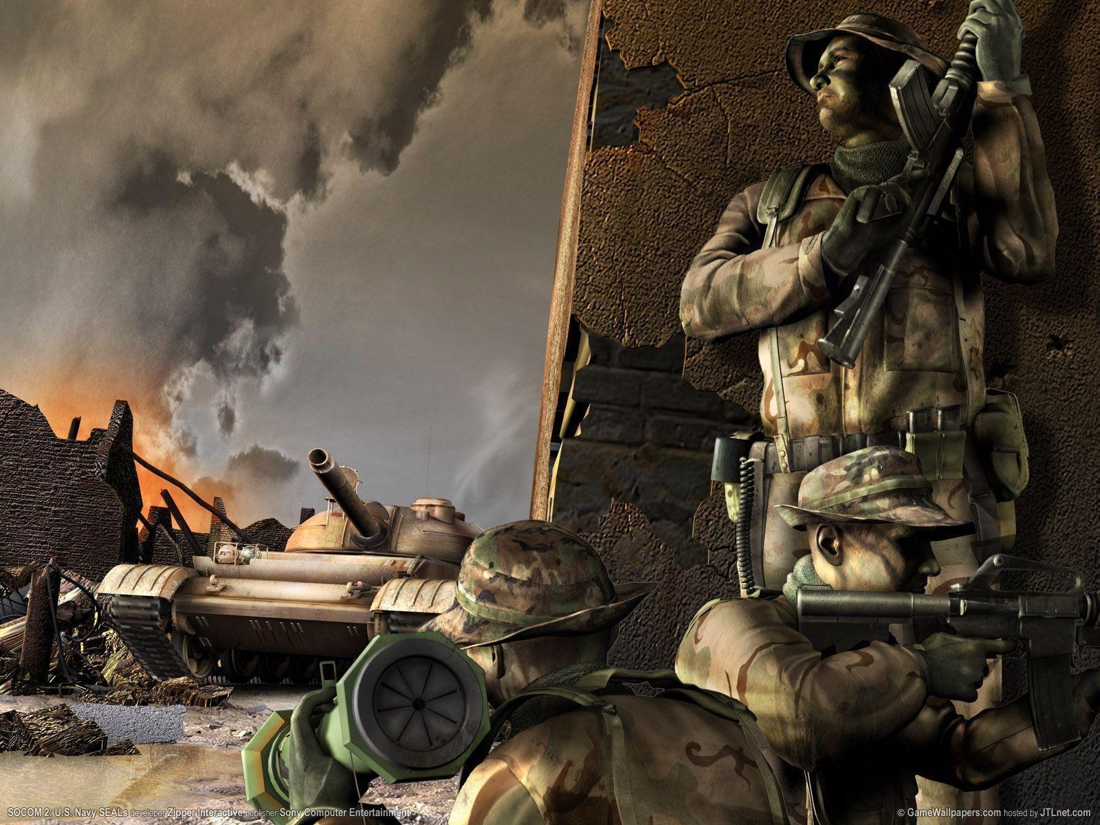 1600x1200 SOCOM 2 desktop PC and Mac wallpaper, Desktop