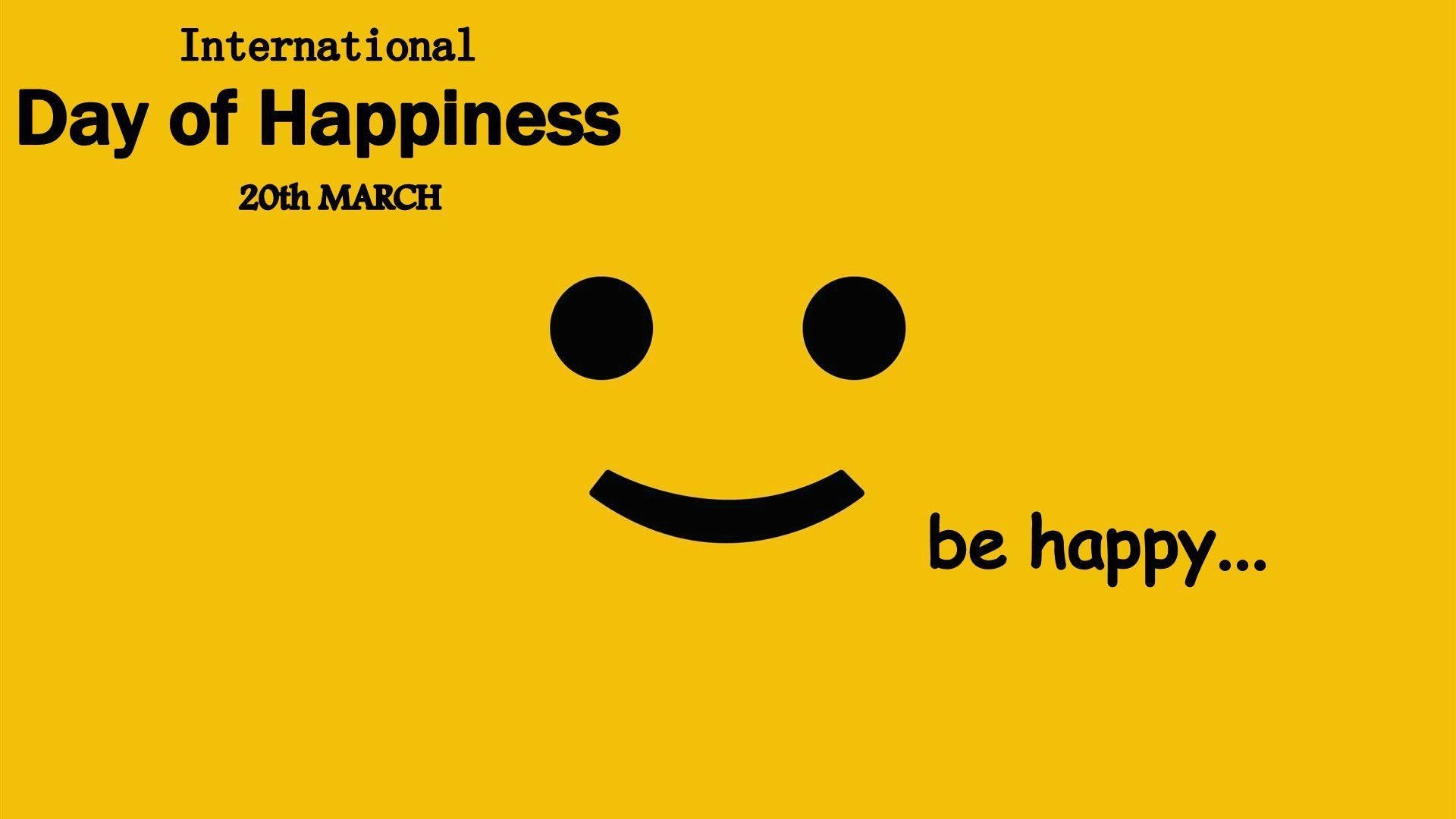 1920x1080 International Day Of Happiness Full HD Wallpaper, Desktop