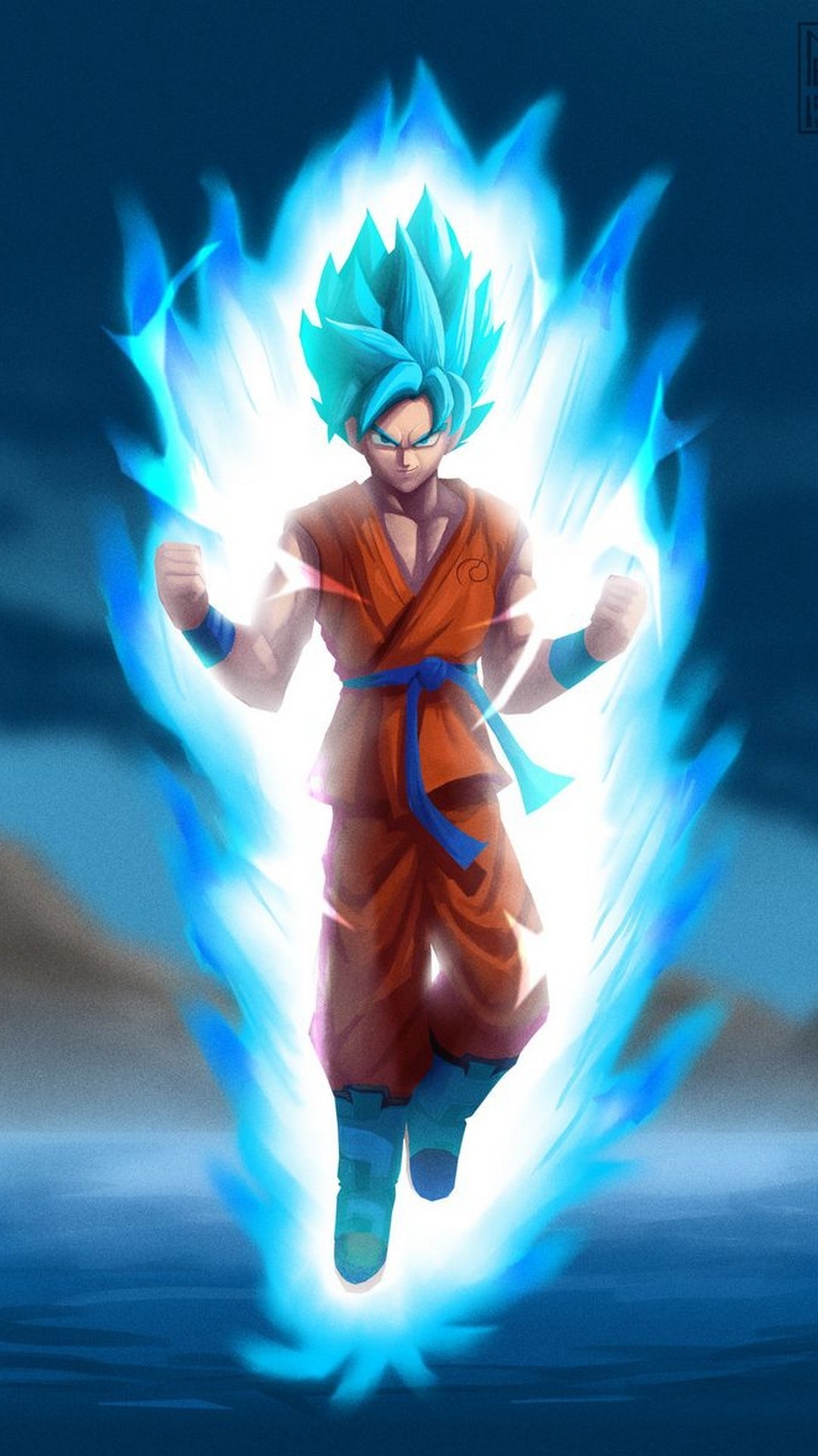 1080x1920 Goku SSJ Blue iPhone Wallpaper 3D iPhone Wallpaper, Phone