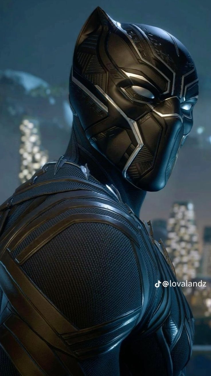 740x1310 Black panther marvel, Phone