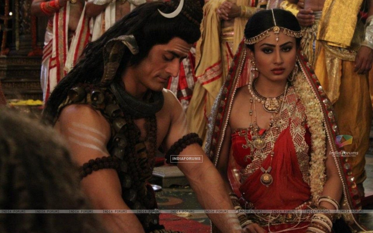 1280x800 Mohit Raina And Mouni Roy Size Roy Devon Ke Dev Mahadev, Desktop