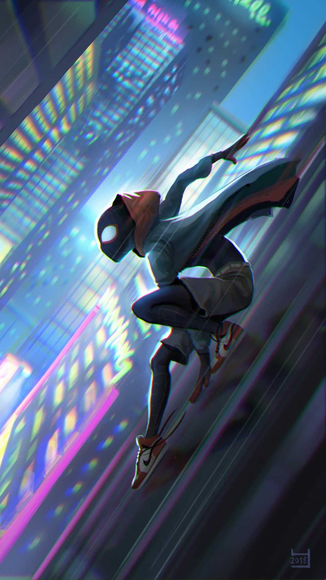 1100x1950 Spider Verse Phone Wallpaper Free Spider Verse Phone Background, Phone