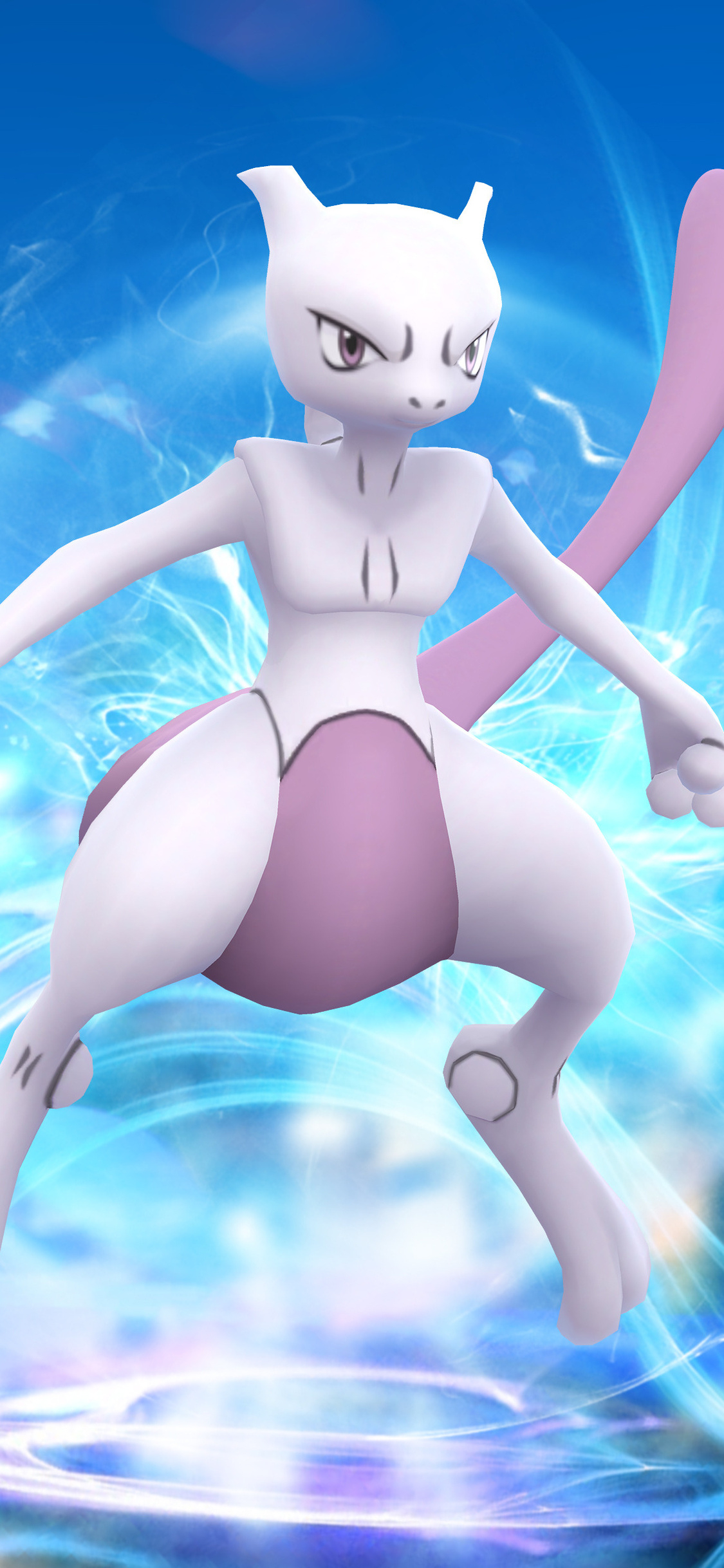 1130x2440 Mewtwo Pokemon Go iPhone XS, iPhone iPhone X HD 4k Wallpaper, Image, Background, Photo and Picture, Phone