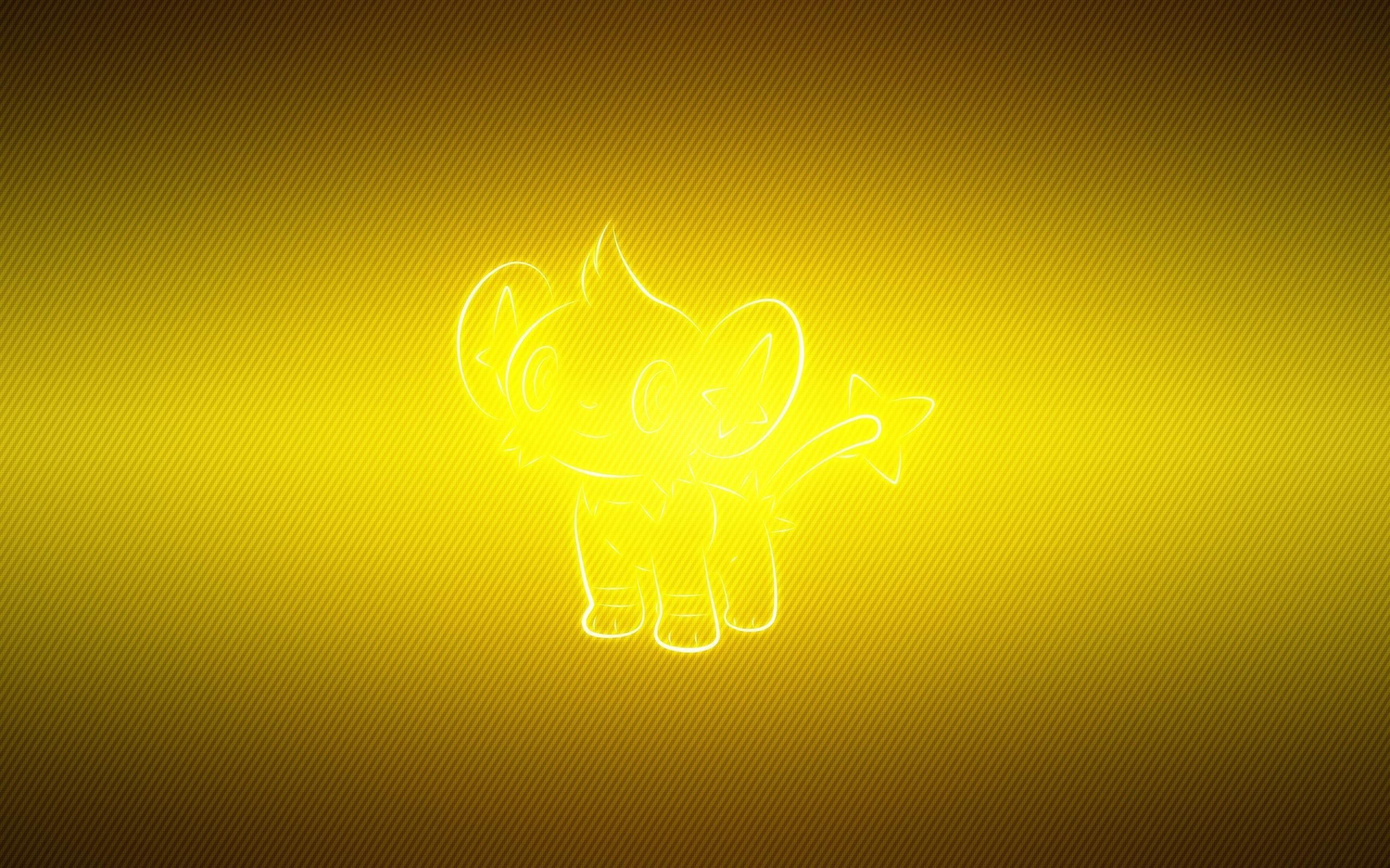 2560x1600 wallpaper shinx, pokemon, yellow HD, Widescreen, High Definition, Desktop