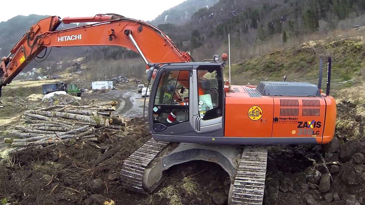 1280x720 Hitachi Excavator Wallpaper #traffic Club, Desktop