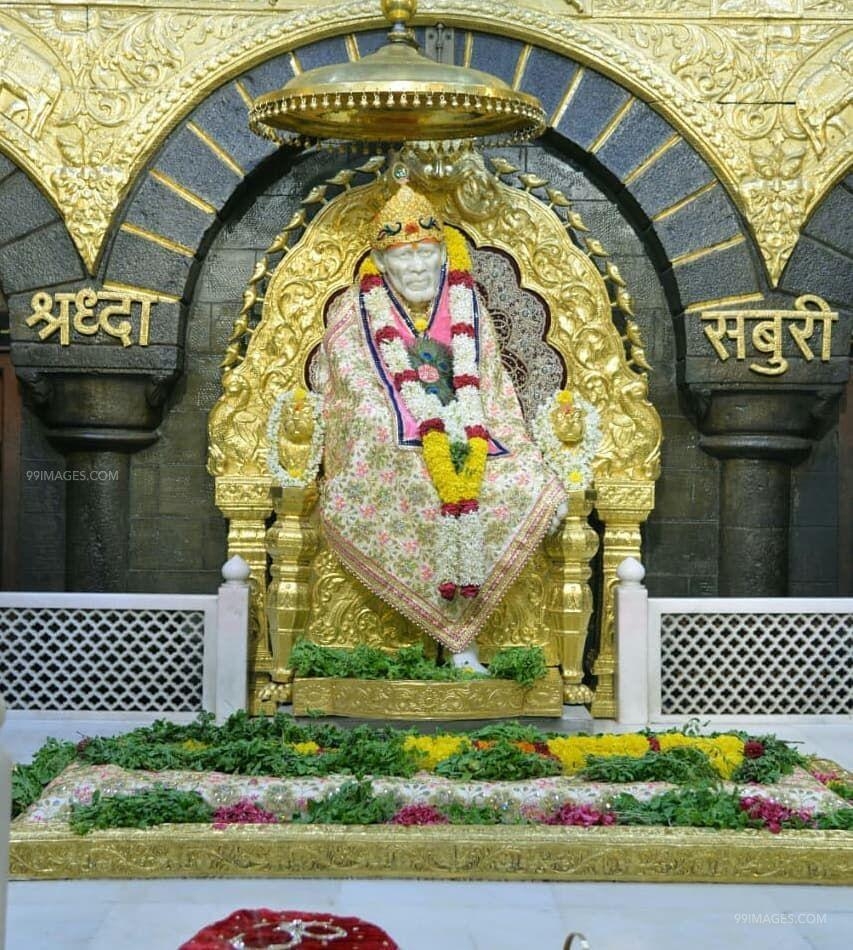 860x950 Sai Baba HD Image For Android IPhone Mobile & HD Wallpaper (1080p) () (2020), Phone