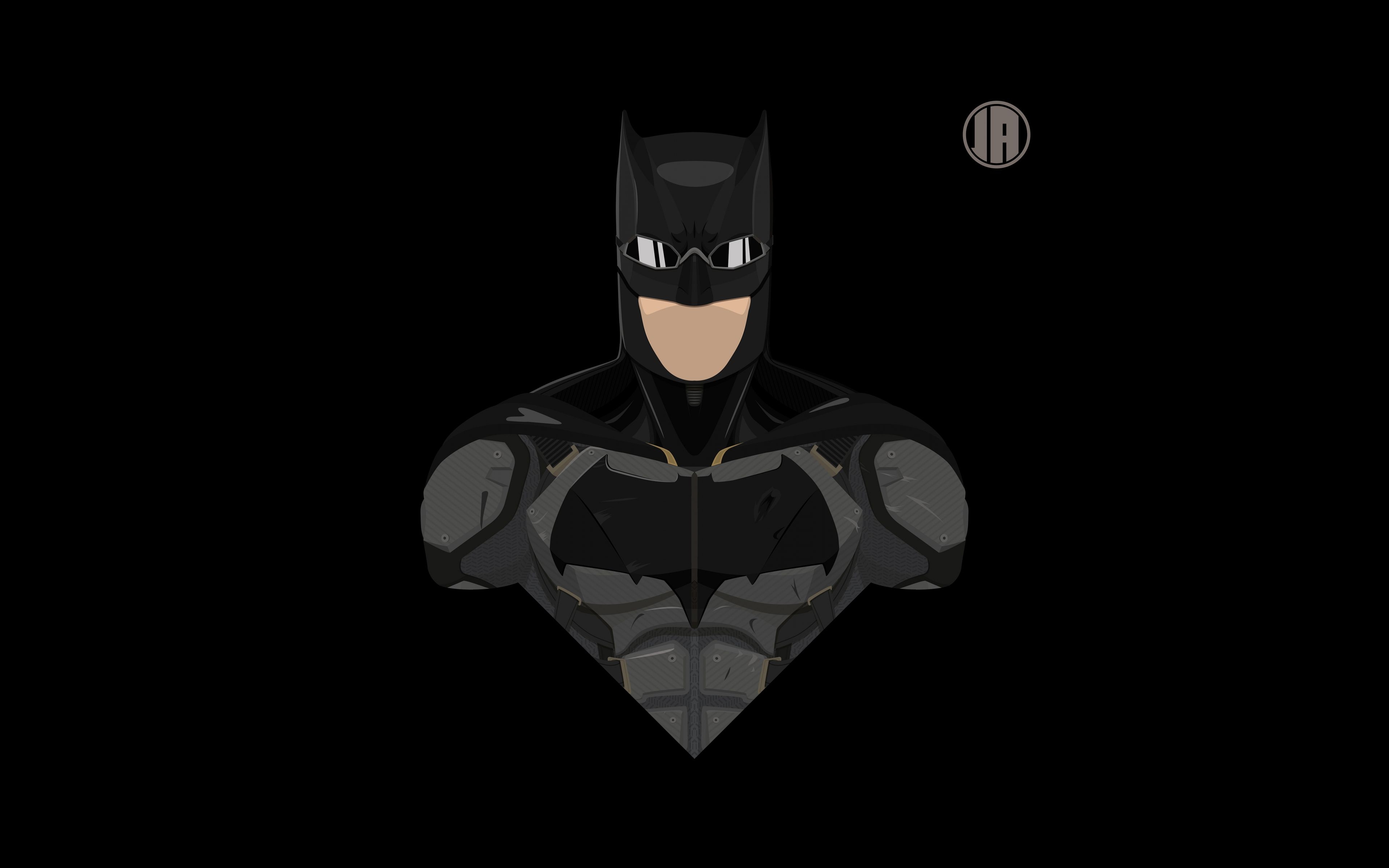 3840x2400 Desktop Wallpaper Batman, Superhero, Tactical Suit, Minimalism, 8k, HD Image, Picture, Background, 204f3a, Desktop