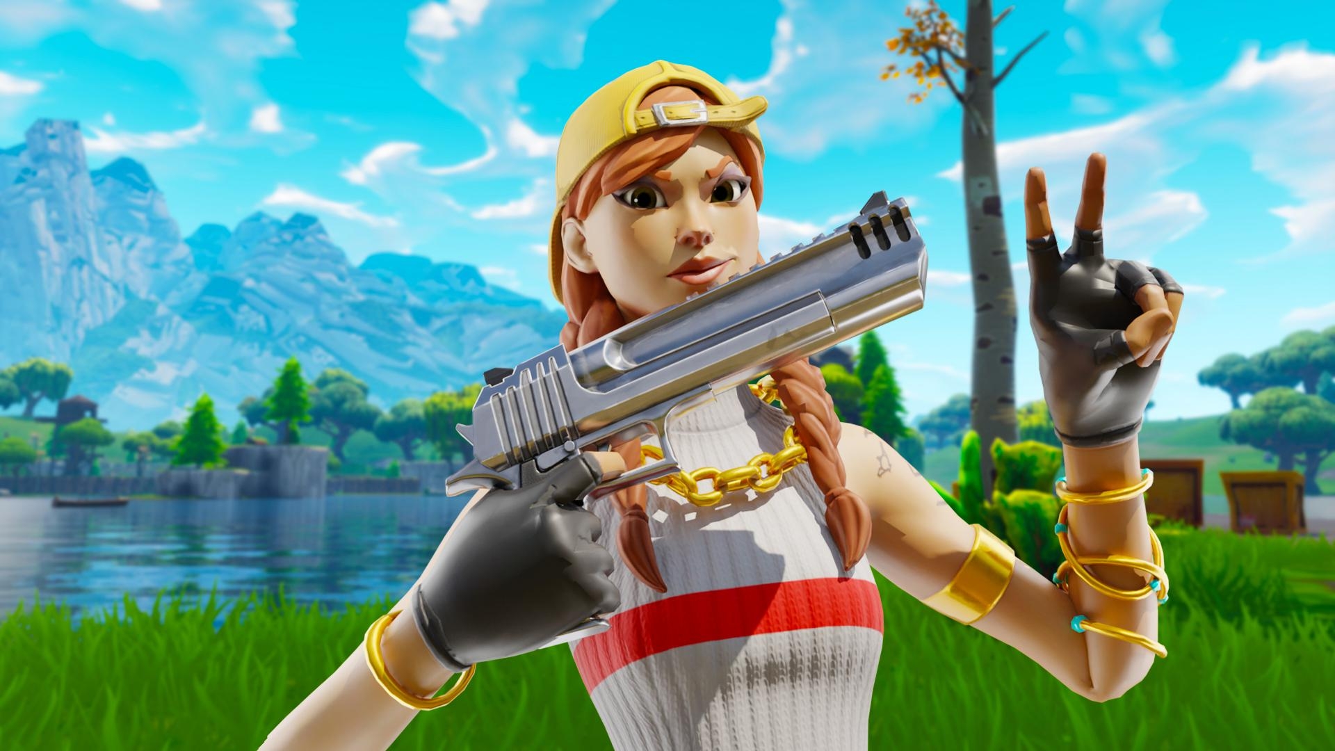 1920x1080 Aura Skin Fortnite Wallpaper, Desktop